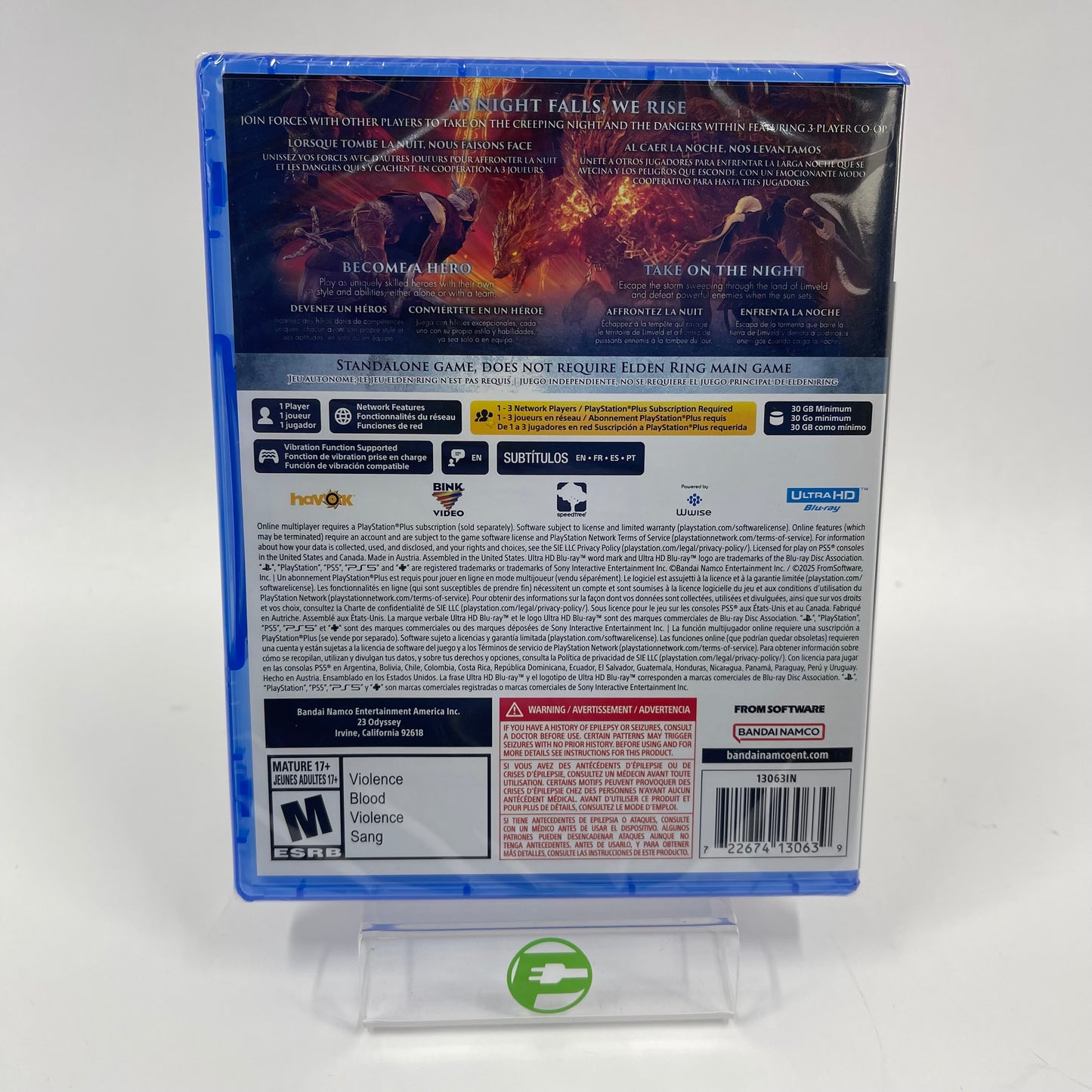 New Elden Ring Nightreign (Sony PlayStation 5 PS5, 2025)