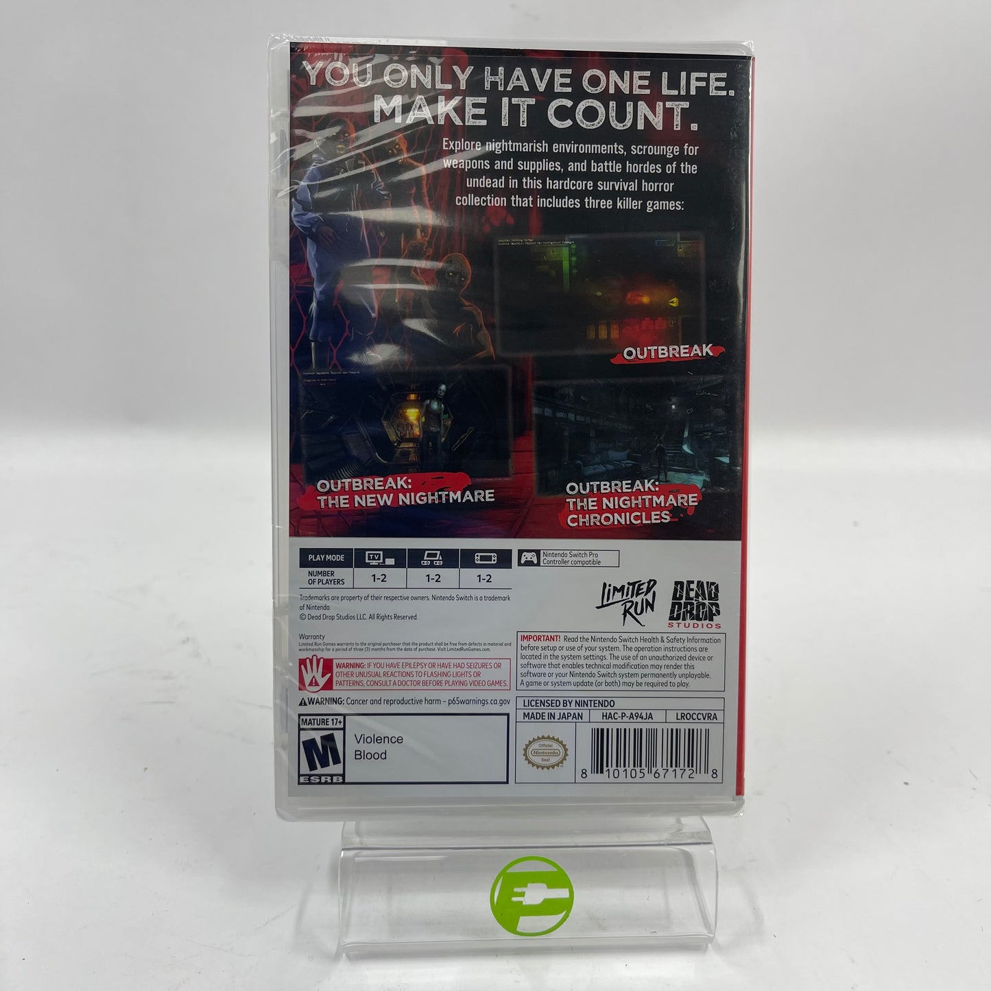 New Outbreak Collection Part 1 (Nintendo Switch, 2023)