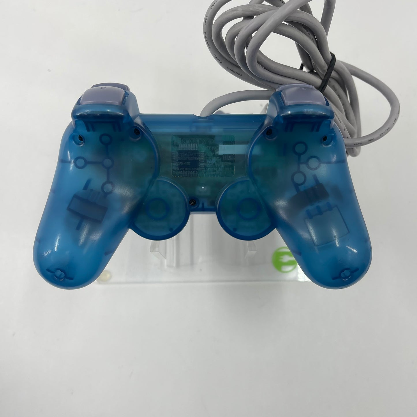 Sony PlayStation 1 PS1 PSOne DualShock Wired Controller Clear Blue SCPH-110
