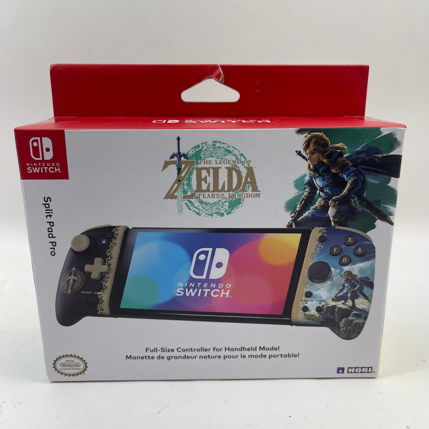 New Hori Split Pad Pro Zelda: Tears of the Kingdom Edition NSW-432U For Switch