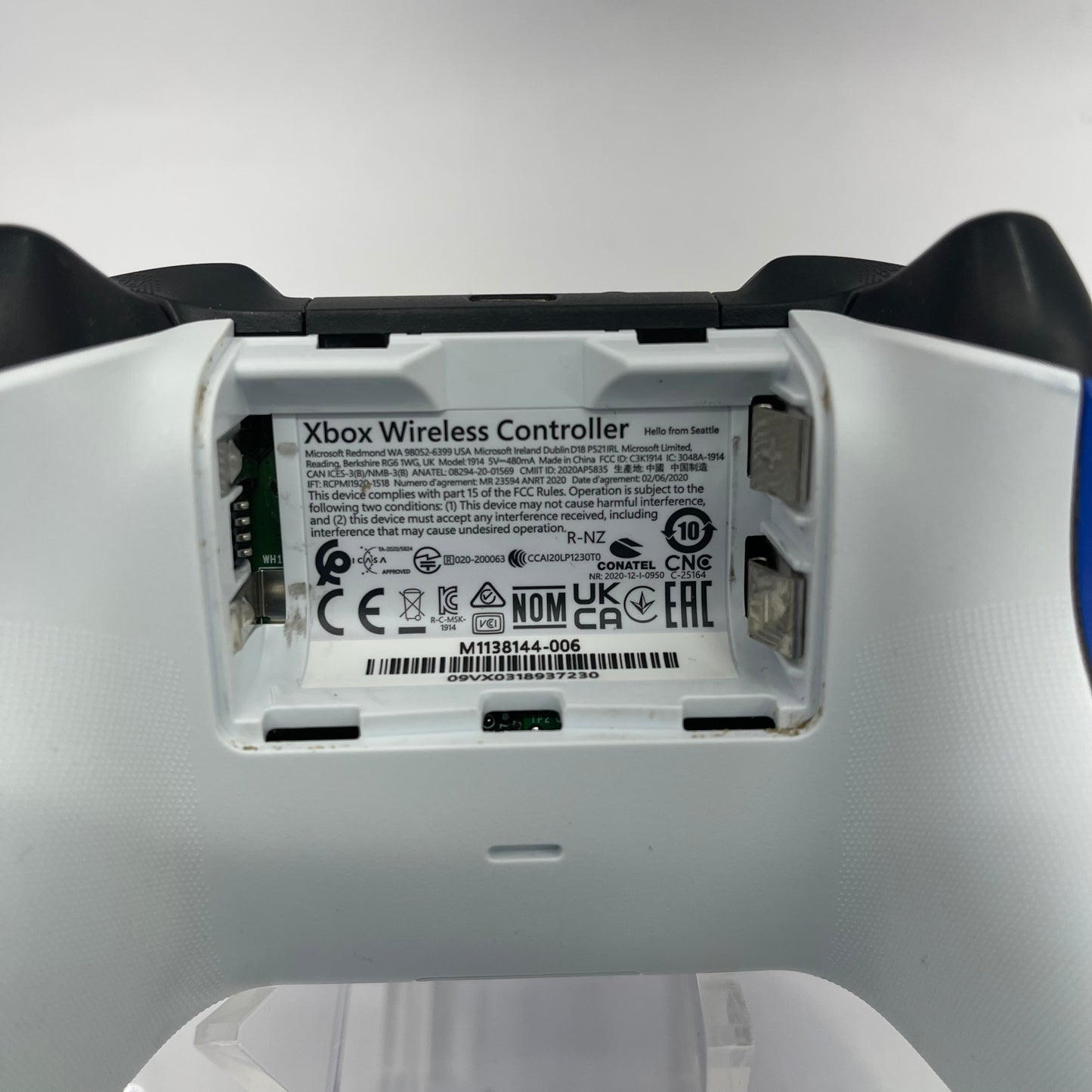 Microsoft Xbox Series X|S Wireless Controller Shock Blue 1914