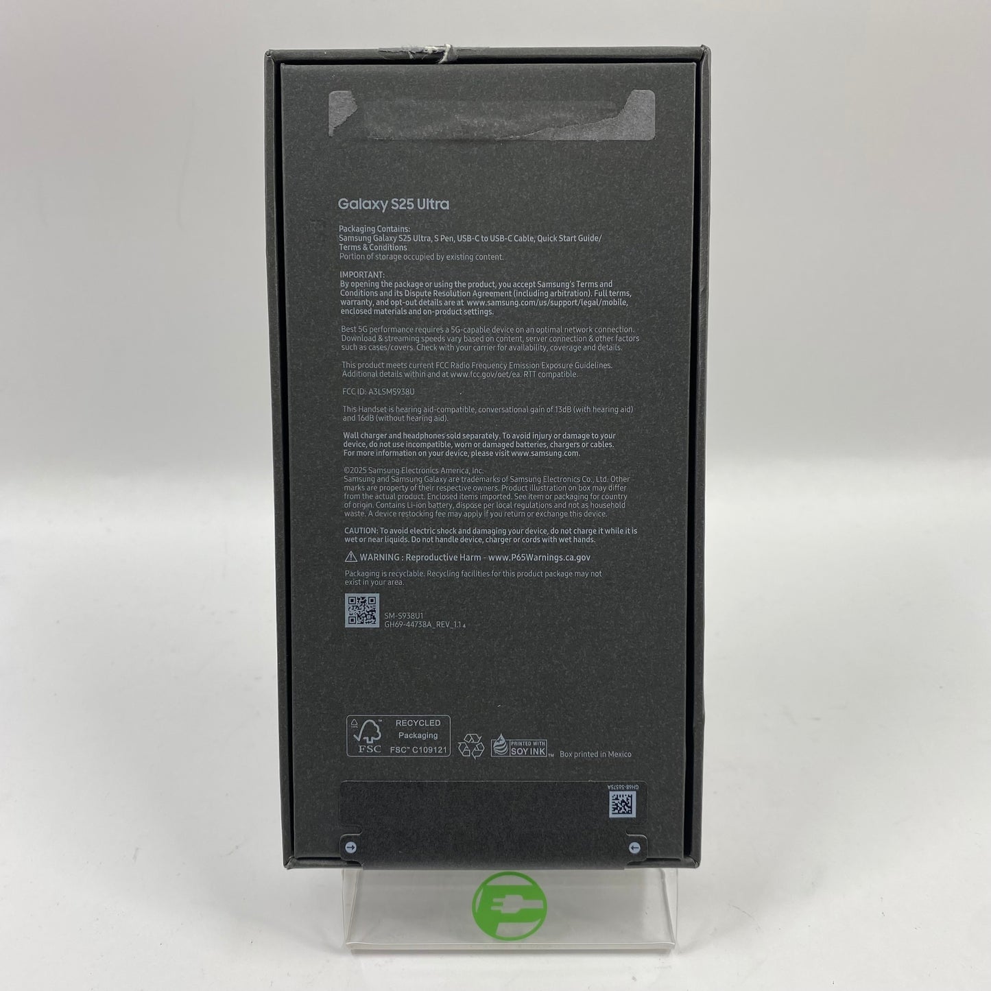 New Unlocked Samsung Galaxy S25 Ultra 12GB RAM 512GB SM-S938U1 Titanium Black