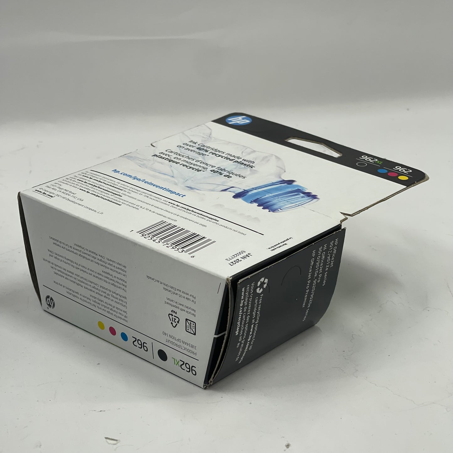 New HP 962XL 4-Pack Ink Cartridge Bundle Pack Exp. Apr 2027