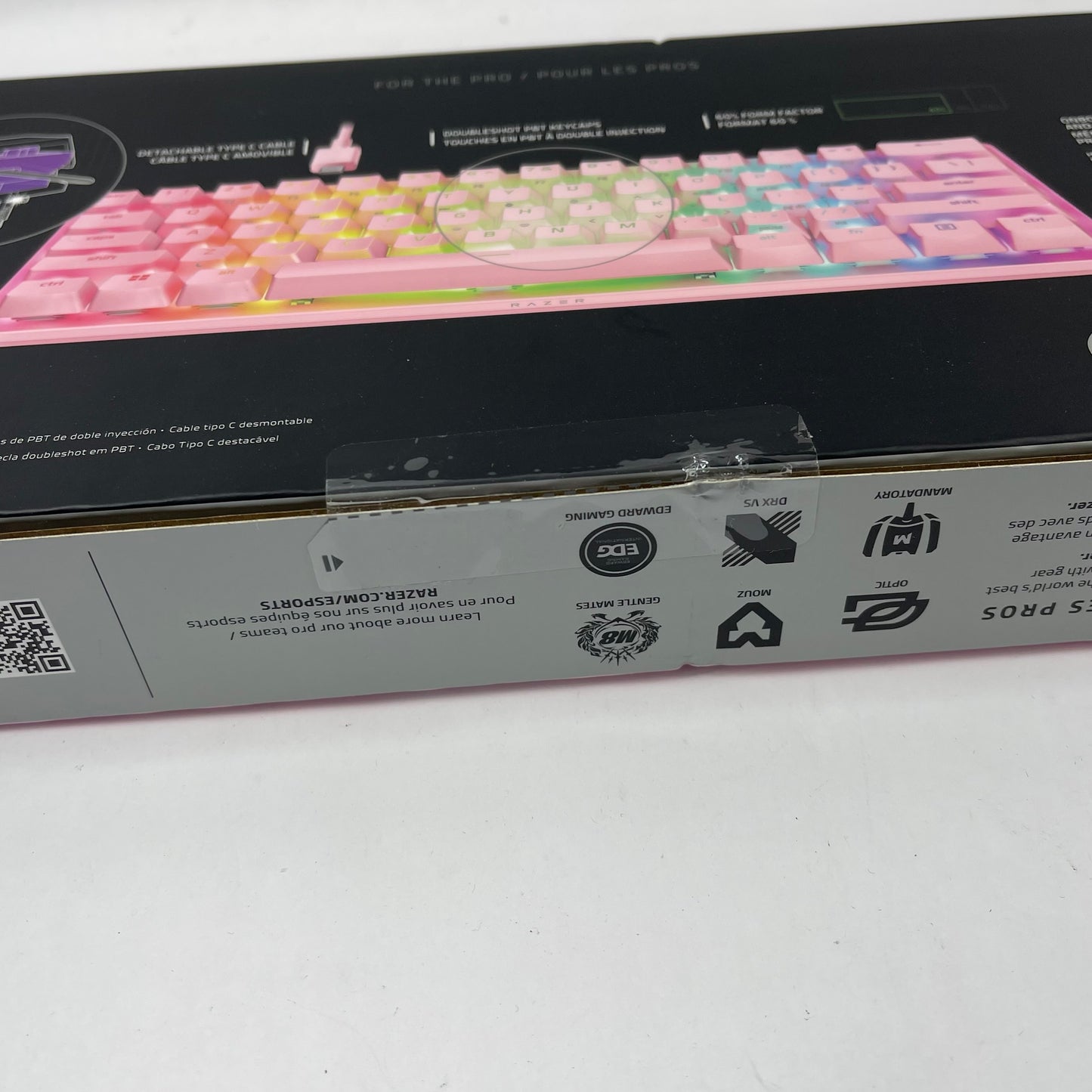 New Razer Huntsman Mini Quartz Edition Gaming Keyboard RZ03-03393500-R3U1