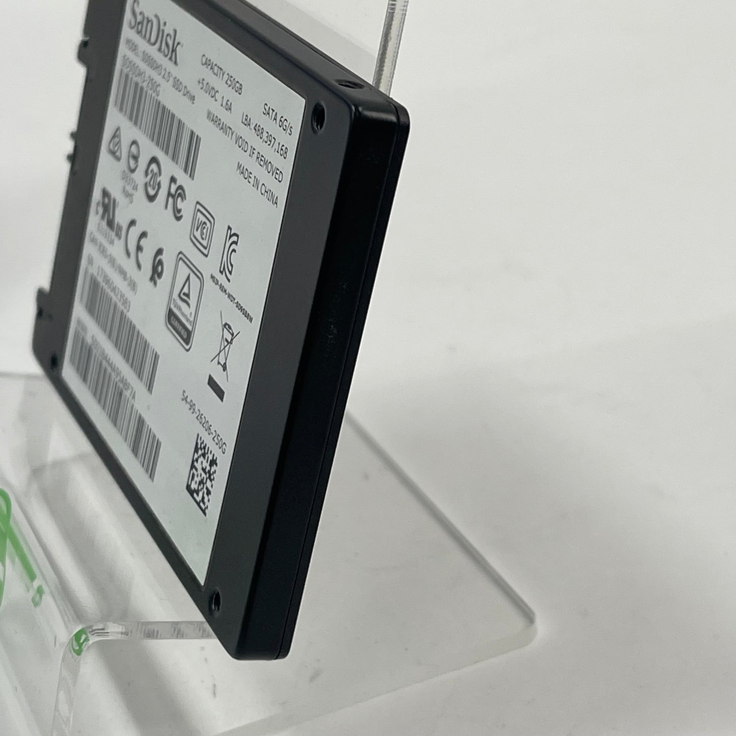 SanDisk Ultra 3D 250GB SATA III 6Gbps 2.5" SSD SDSSDH3