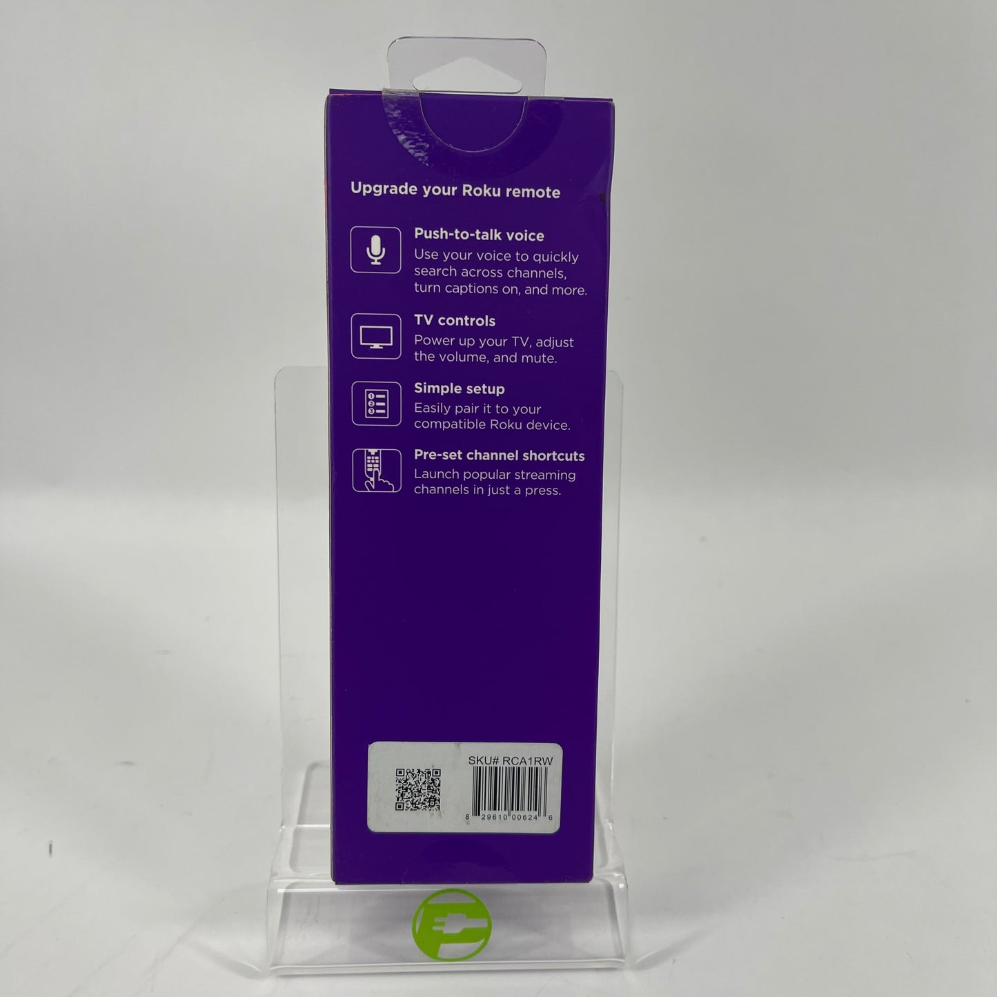 New Roku Voice Remote With TV Controls RCA1RW