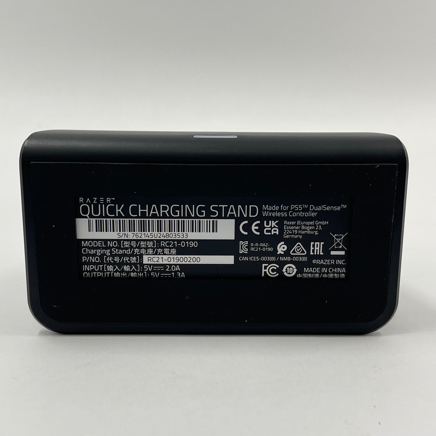 Razer Quick Charging Stand For PlayStation 5 RC21-01900200-E3U1