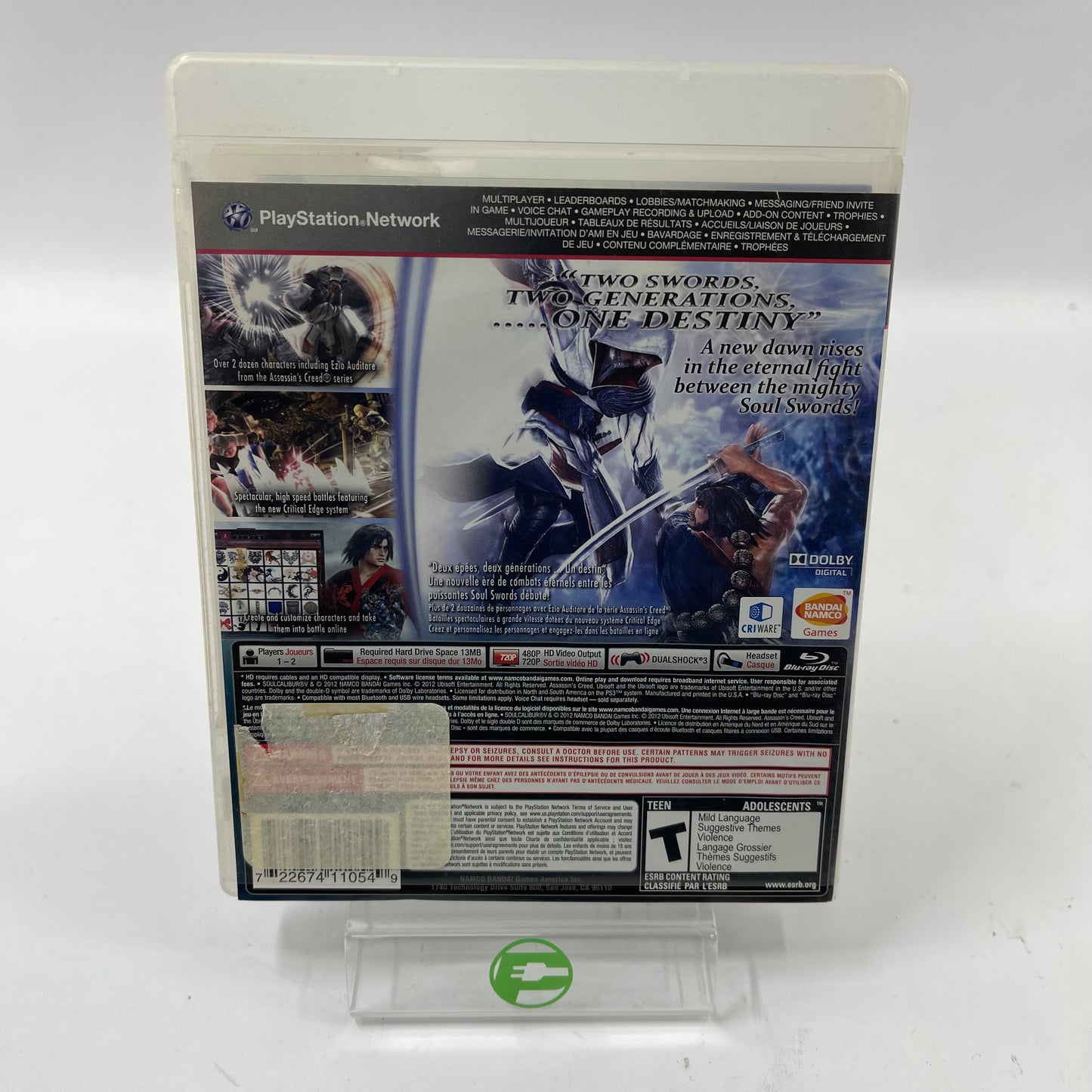 Soul Calibur V (Sony PlayStation 3 PS3, 2012)
