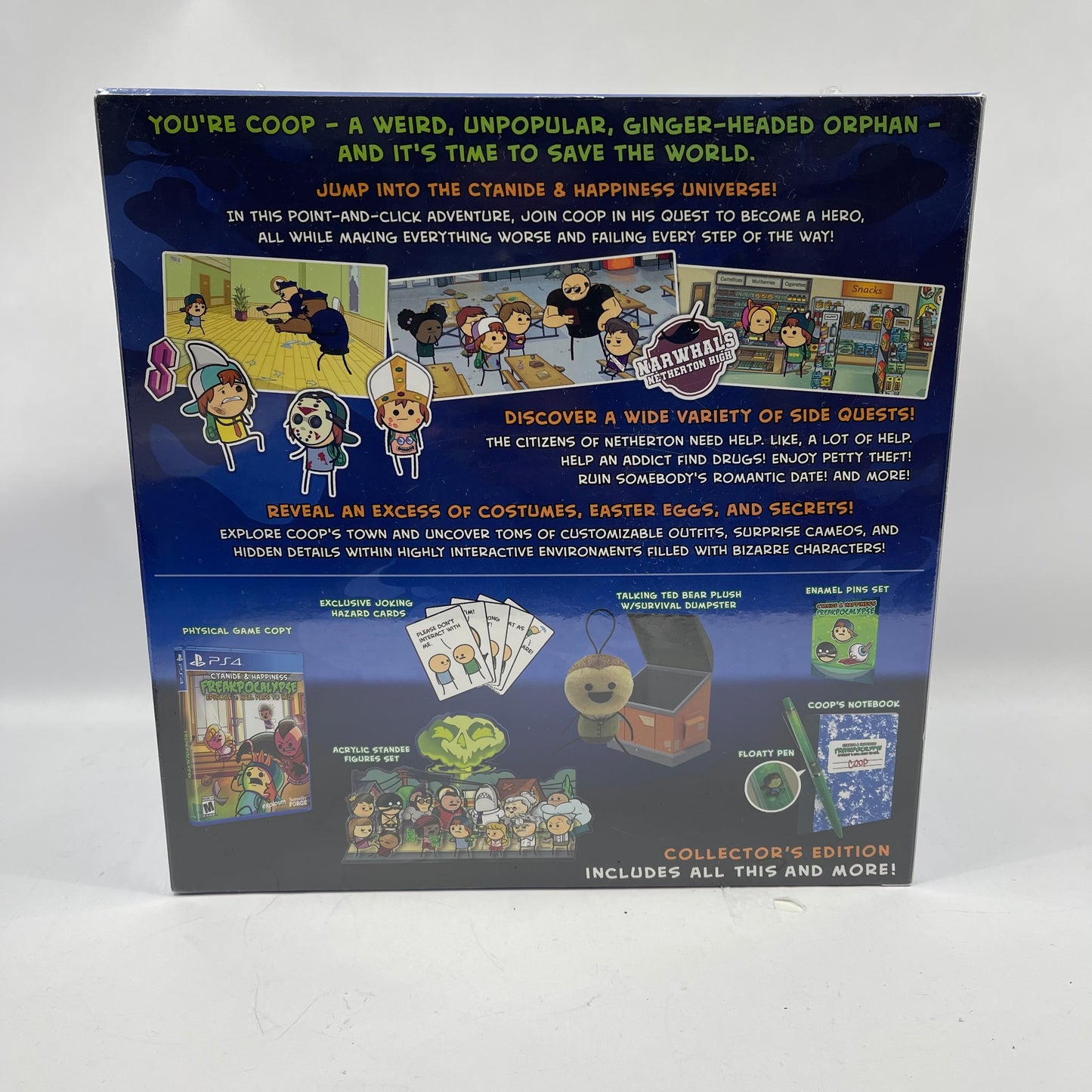 New Cyanide & Happiness Freakpocalypse Ep. One Collector's Edition (PS4, 2022)