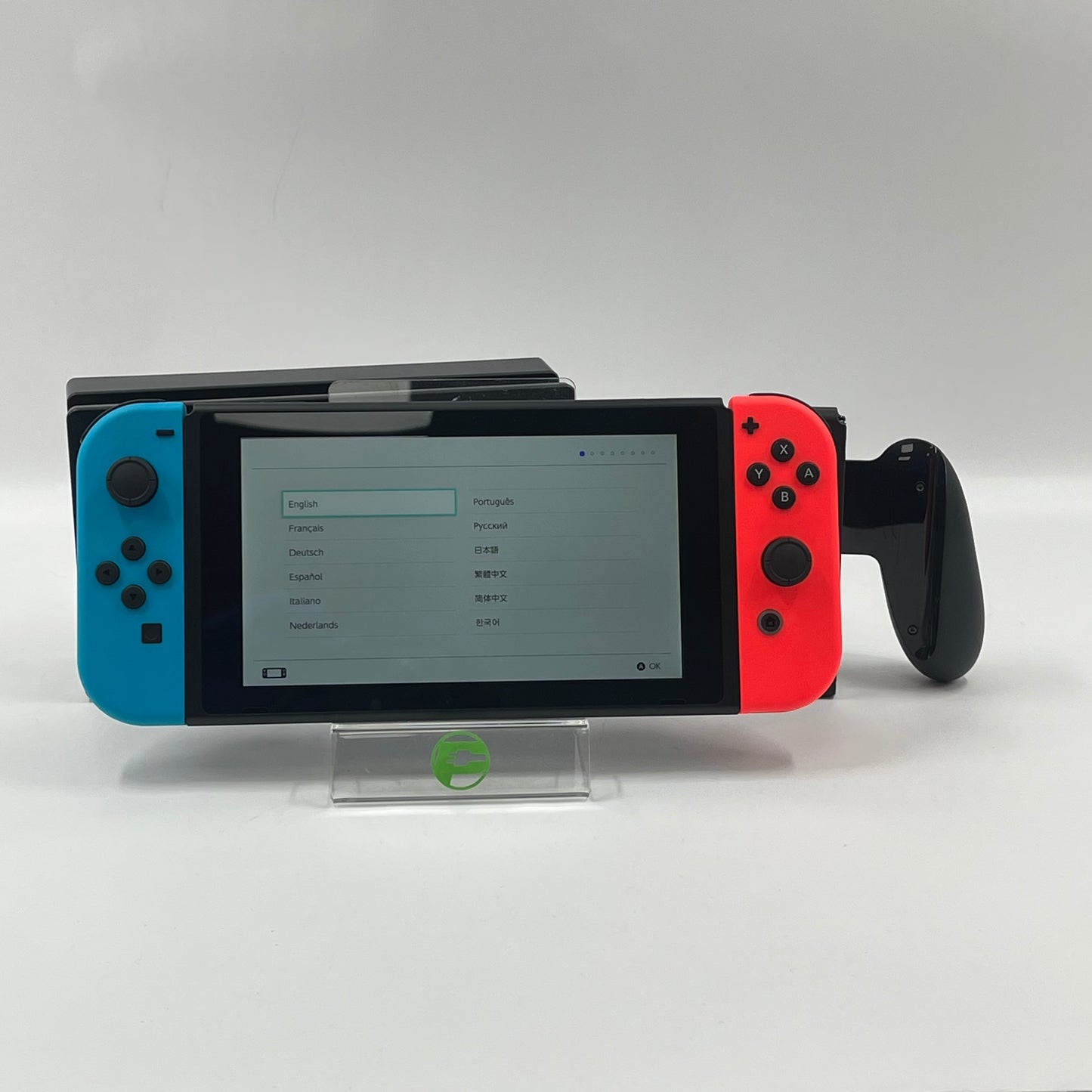 Nintendo Switch v2 Video Game Console HAC-001(-01) Red/Blue