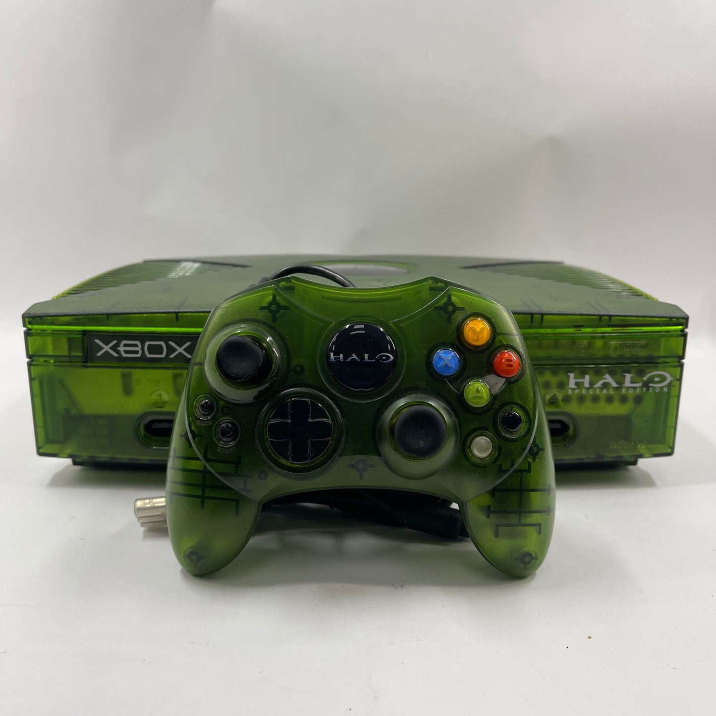 Microsoft Original Xbox Console Gaming System Halo Special Edition X01267-001