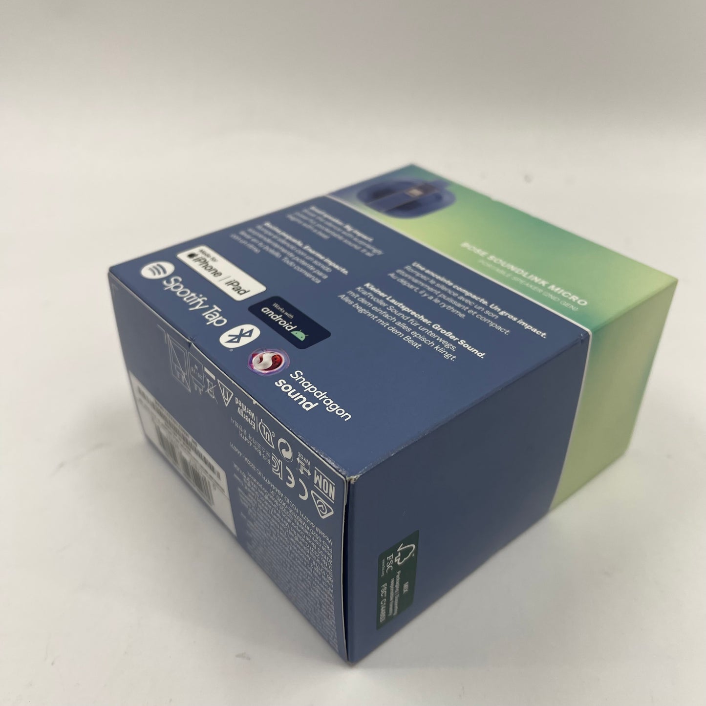 New Bose SoundLink Micro 2nd Gen Wireless Portable Bluetooth Speaker Blue Dusk