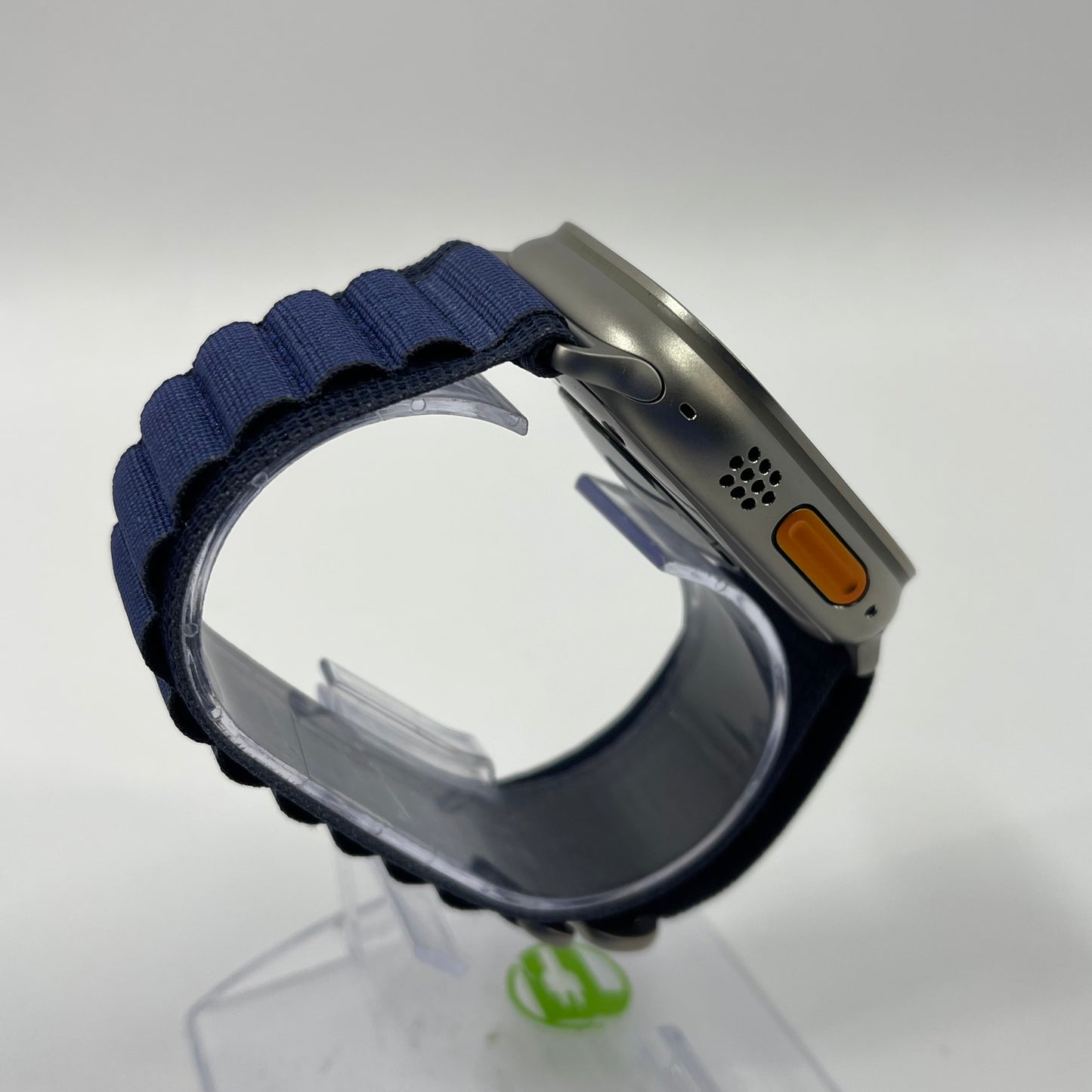 Unlocked Apple Watch Ultra 49MM Natural Titanium Blue Alpine Loop MQEU3LL/A