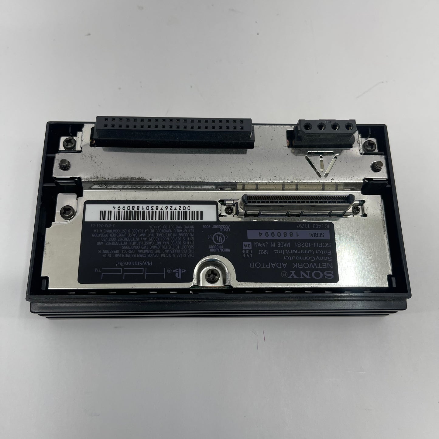 Sony PlayStation 2 PS2 Network Adaptor Black SCPH-10281