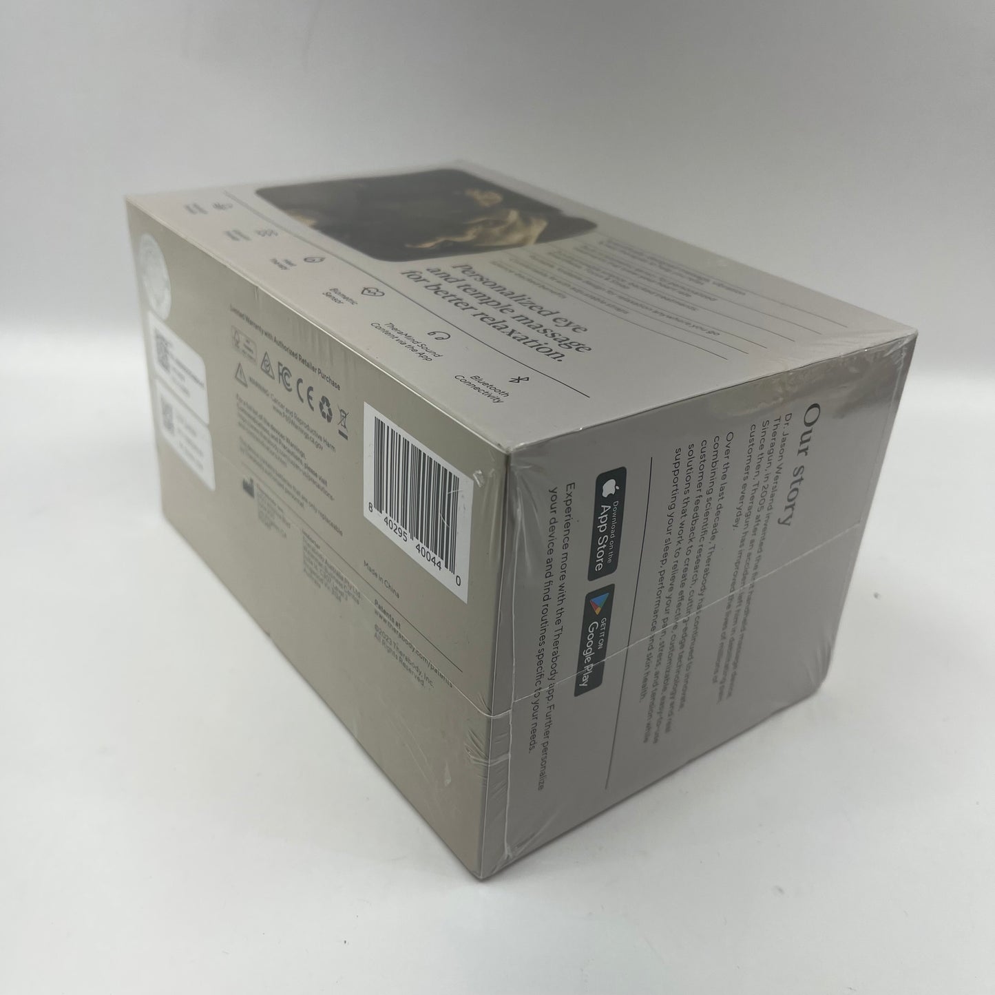New Therabody Smart Goggles Heated Eye & Temple Massager TM03348-01