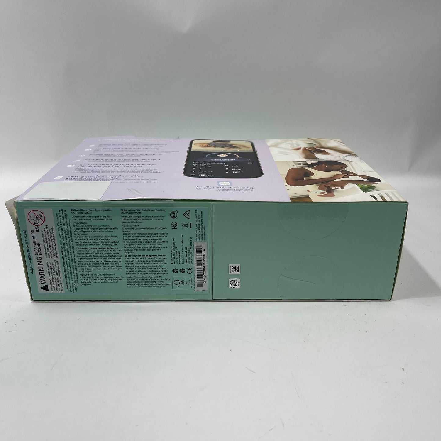 New OWLET DREAM DUO BABY MONITOR (3RD GEN) Baby Monitor PS03NWBUSN