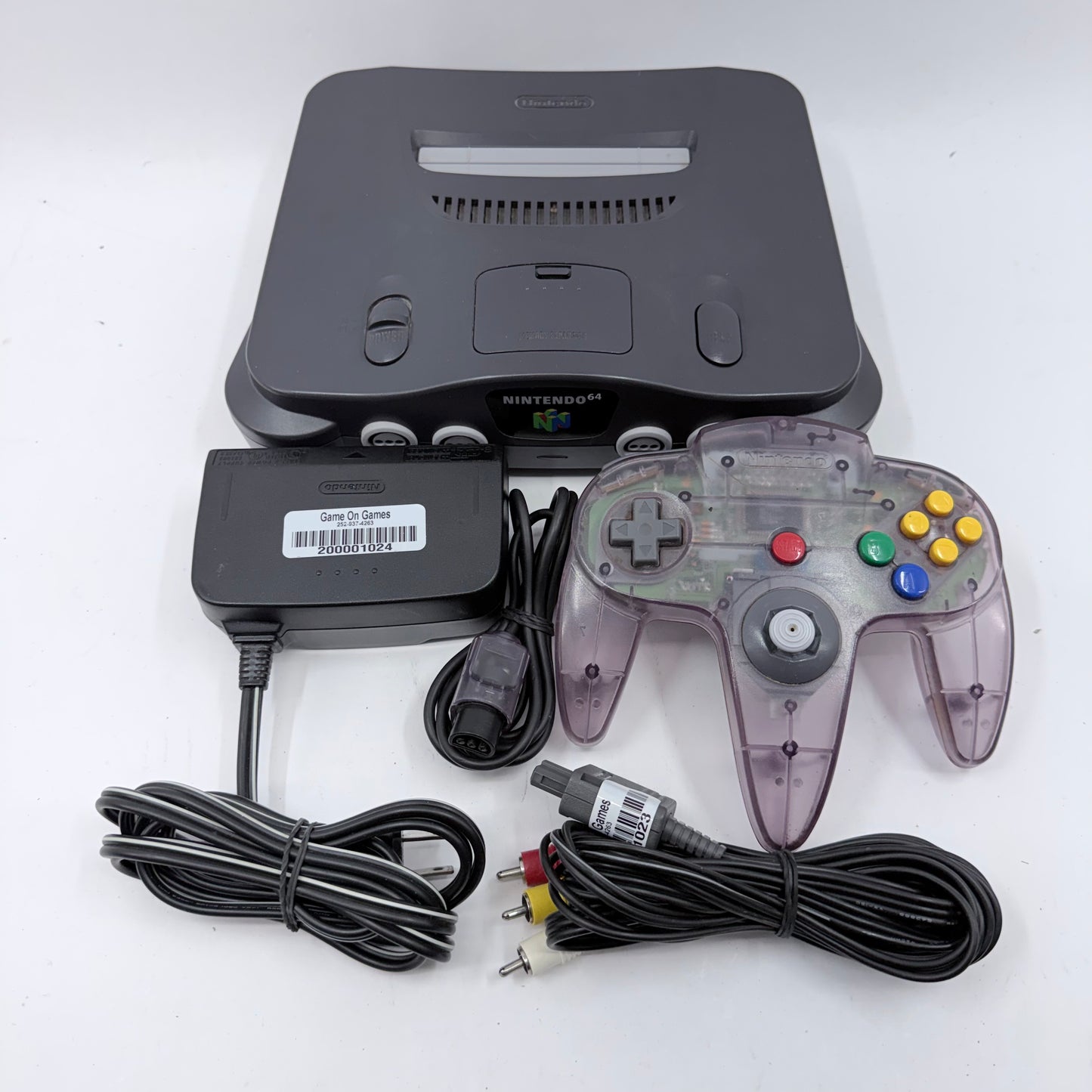Nintendo 64 N64 Video Game Console NUS-001 Gray
