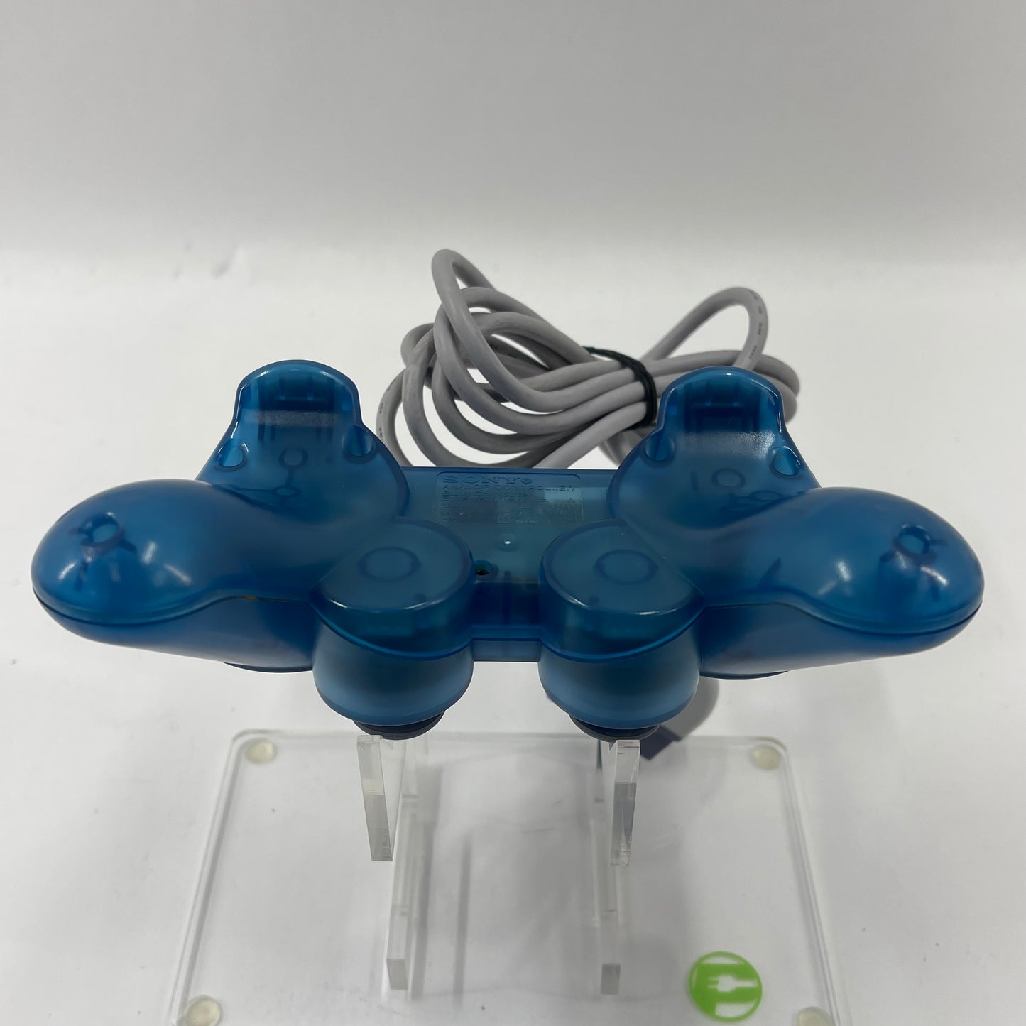 Sony PlayStation 1 PS1 PSOne DualShock Wired Controller Clear Blue SCPH-110