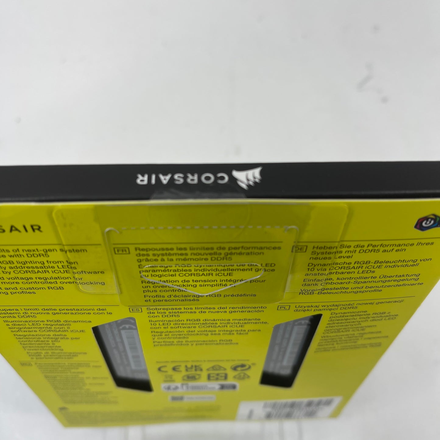 New Corsair Vengeance RGB DDR5 32GB (2x16GB) RAM 6000MHz 48-013794