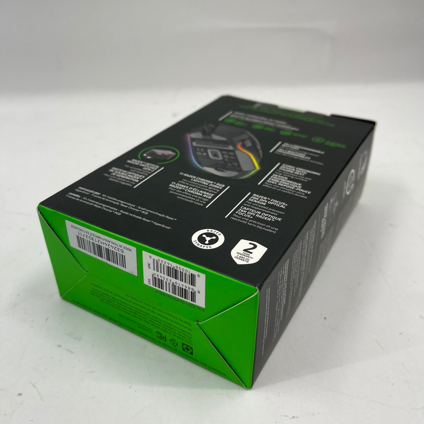 New Razer Basilisk V3 Wired Gaming Mouse Black RZ01-04000100-R3U1