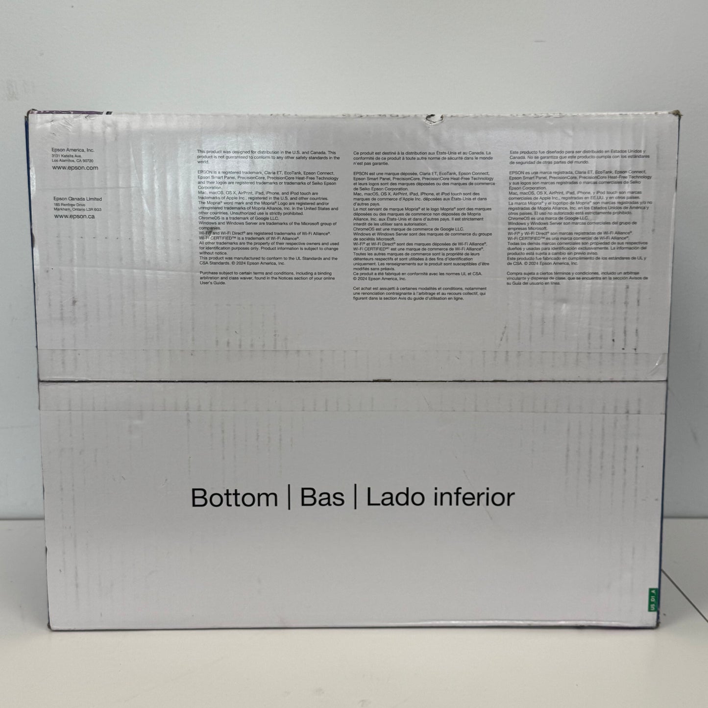 New Epson EcoTank Wireless Printer ET-3943