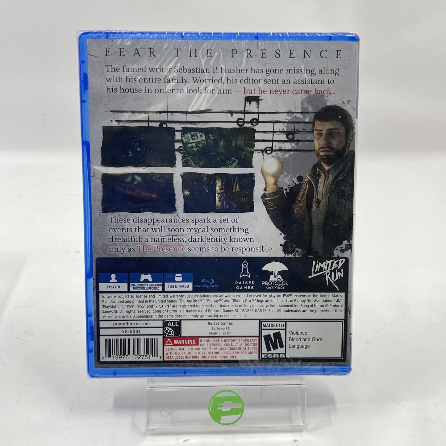 New Song of Horror (Sony PlayStation 4 PS4, 2020)