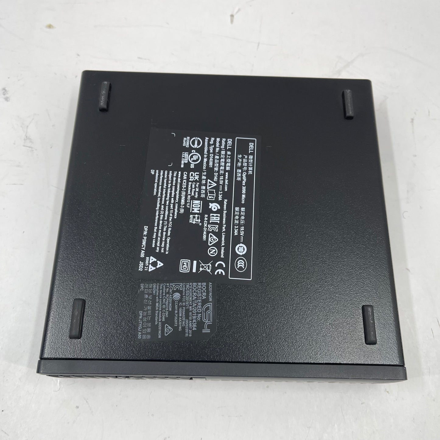 Dell OptiPlex 3090 micro D14U001 i5-10500T 2.30GHz 8GB RAM 256GB SSD