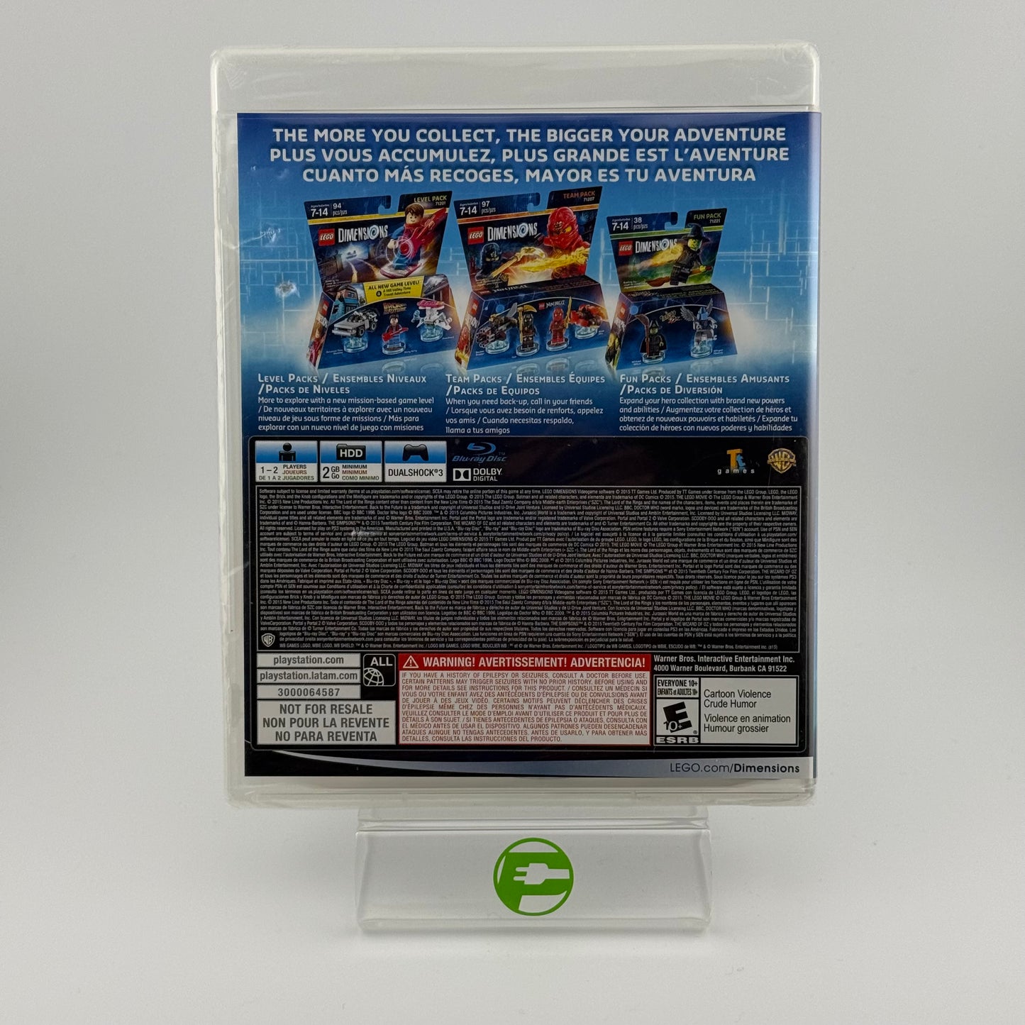 New Lego Dimensions (Sony PlayStation 3 PS3, 2015)