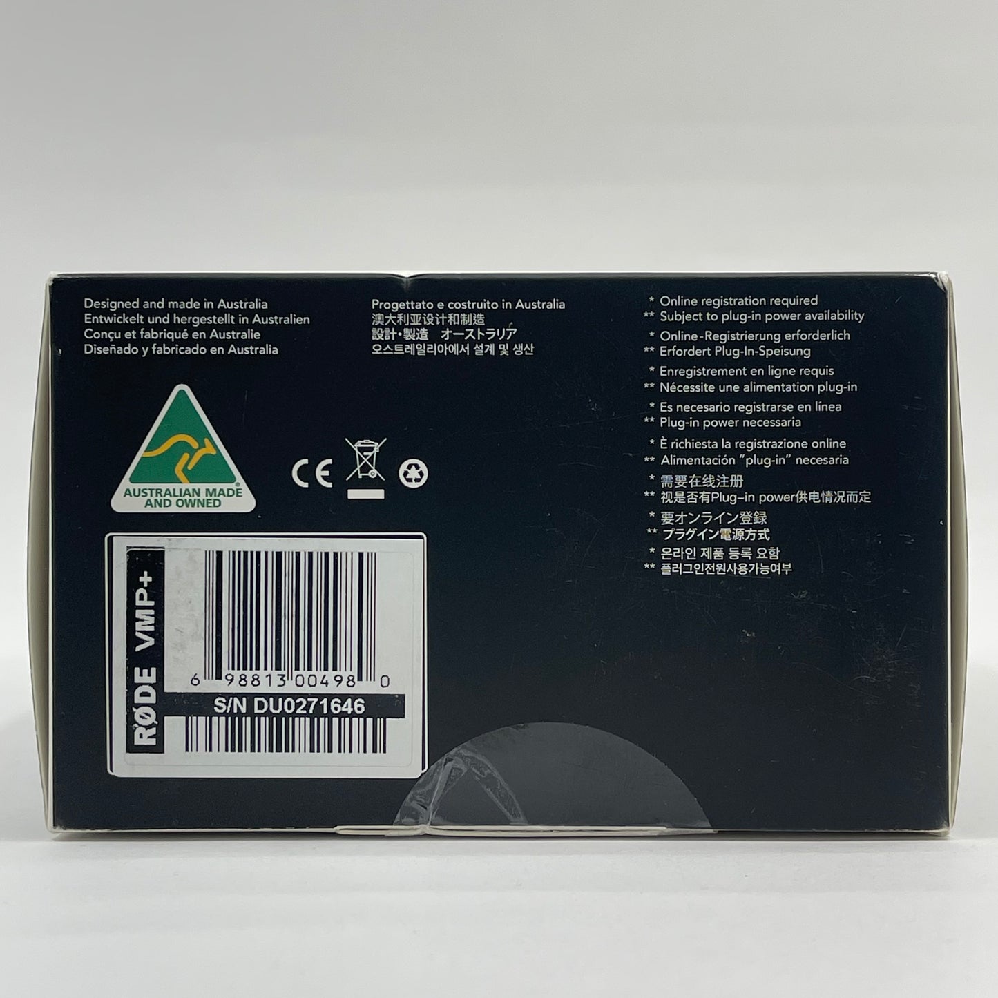 New Rode VideoMic Pro+ 20 Hz - 20 kHz Shotgun Microphone VMP+