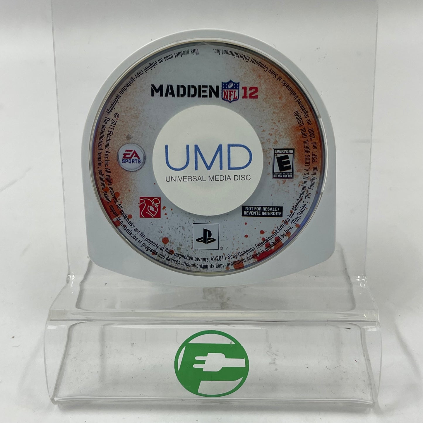 Madden NFL 12 (Sony PlayStation Portable PSP, 2011) UMD Disc Only