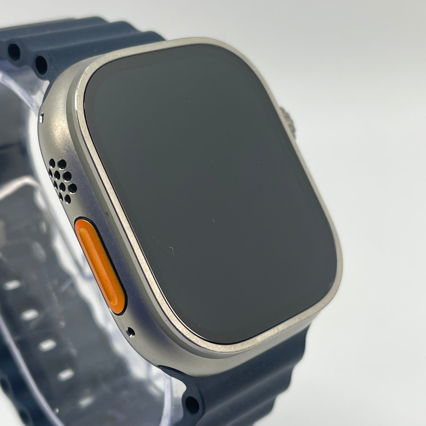 Unlocked Apple Watch Ultra 2 49MM Blue Titanium Blue Ocean Band MREG3LL/A
