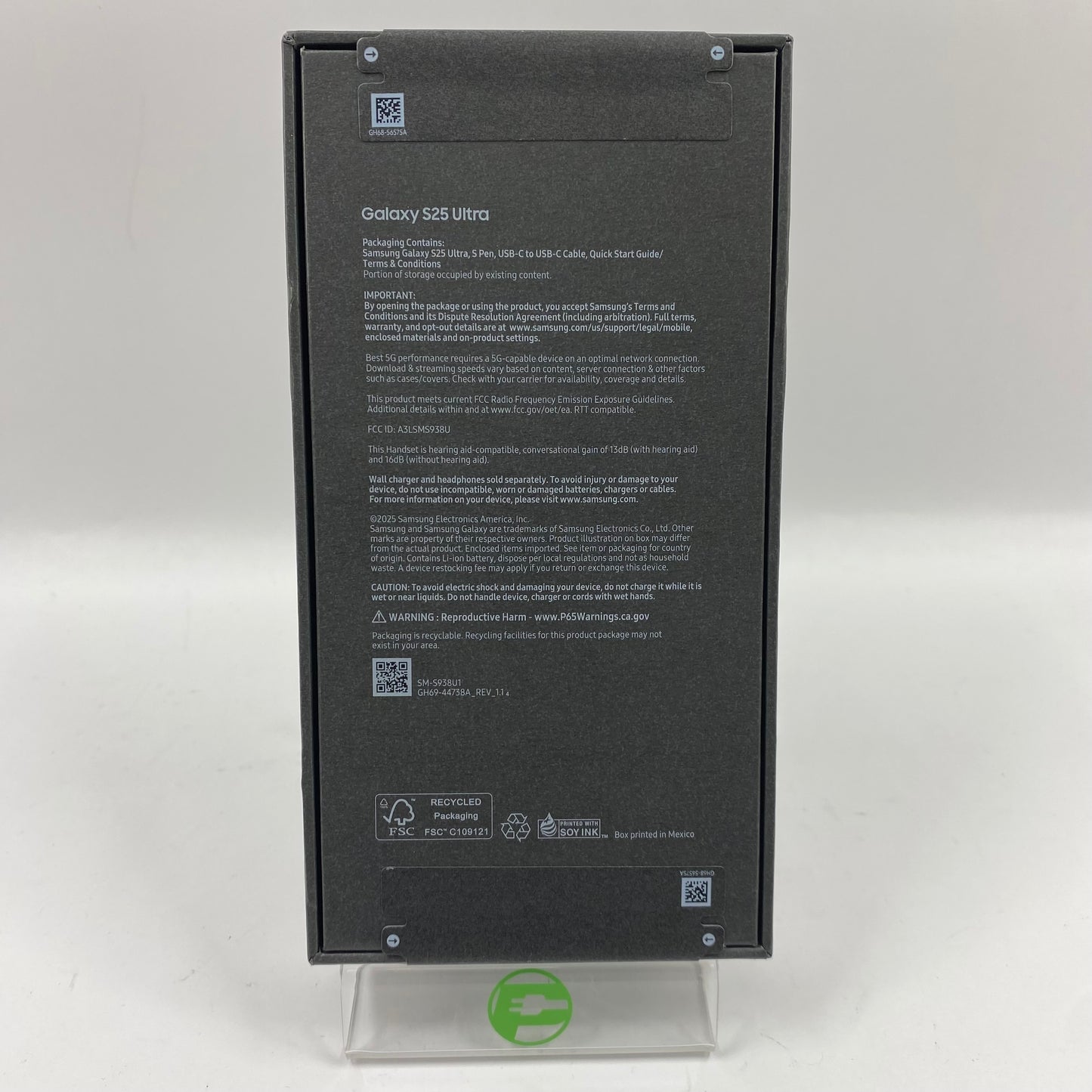 New Unlocked Samsung Galaxy S25 Ultra 12GB RAM 512GB SM-S938U1 Titanium Black