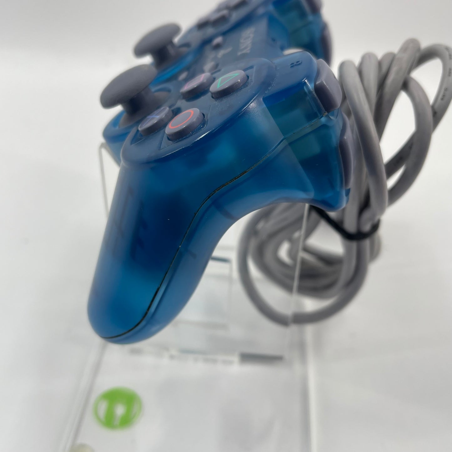 Sony PlayStation 1 PS1 PSOne DualShock Wired Controller Clear Blue SCPH-110