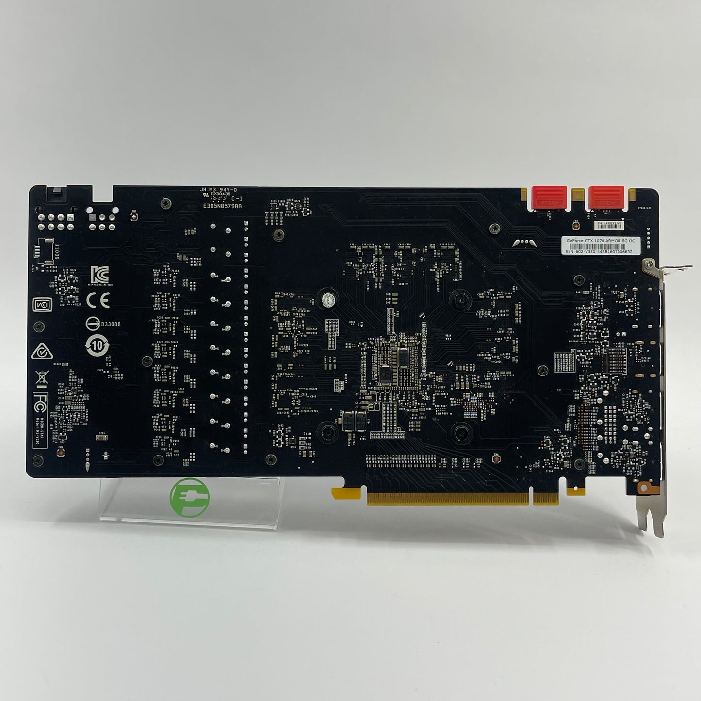 MSI GeForce GTX 1070 ARMOR 8G OC 8GB GDDR5 Graphics Card