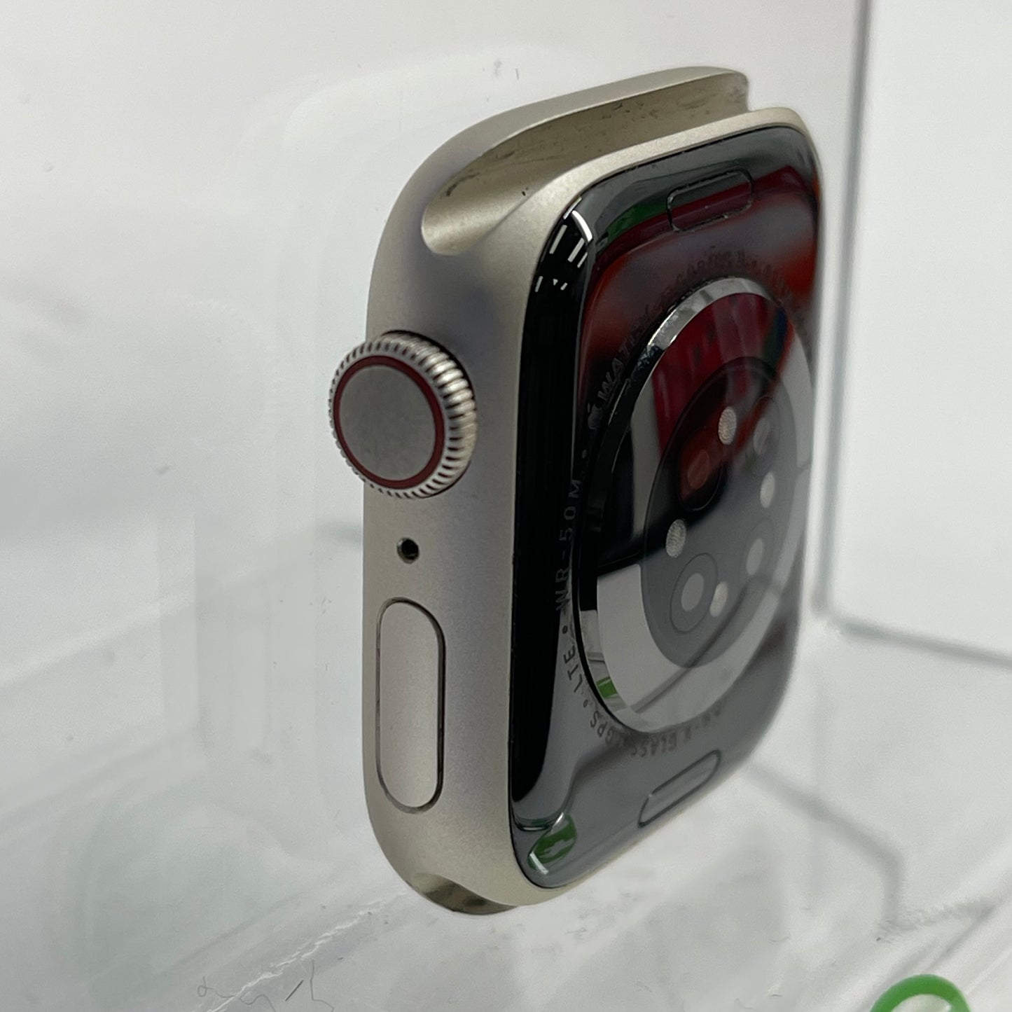 Unlocked Apple Watch Series 9 41MM Starlight Aluminum Face Only MRHQ3LL/A