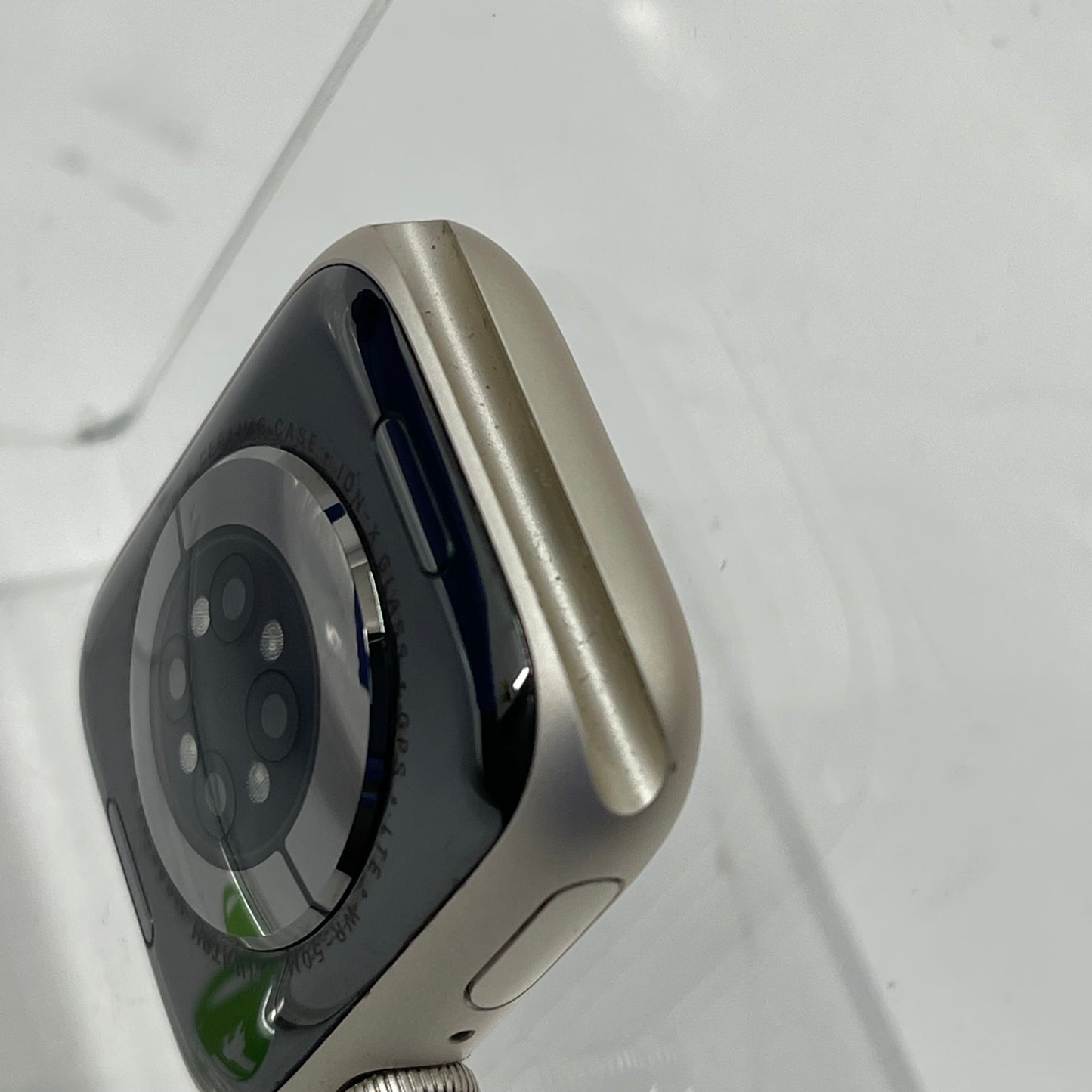 Unlocked Apple Watch Series 9 41MM Starlight Aluminum Face Only MRHQ3LL/A