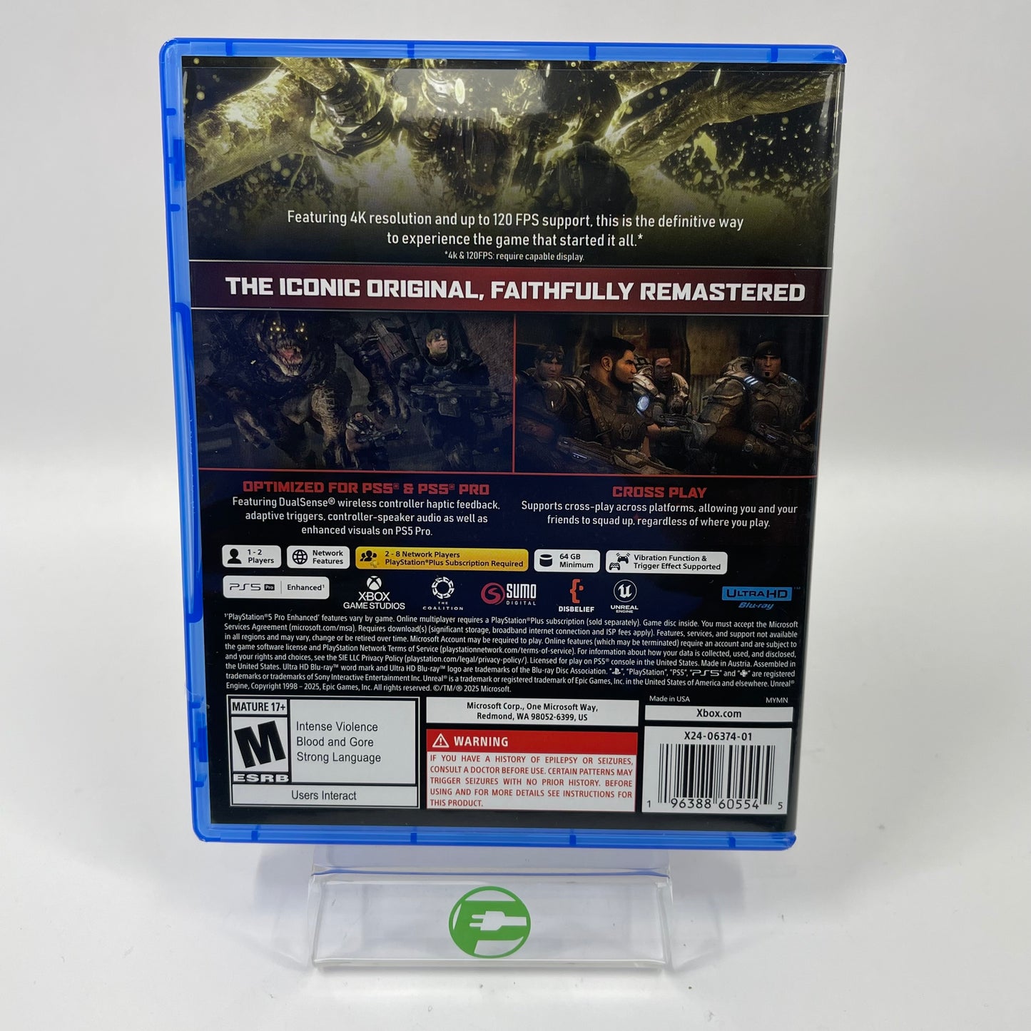 Gears Of War: Reloaded (Sony PlayStation 5 PS5, 2025)