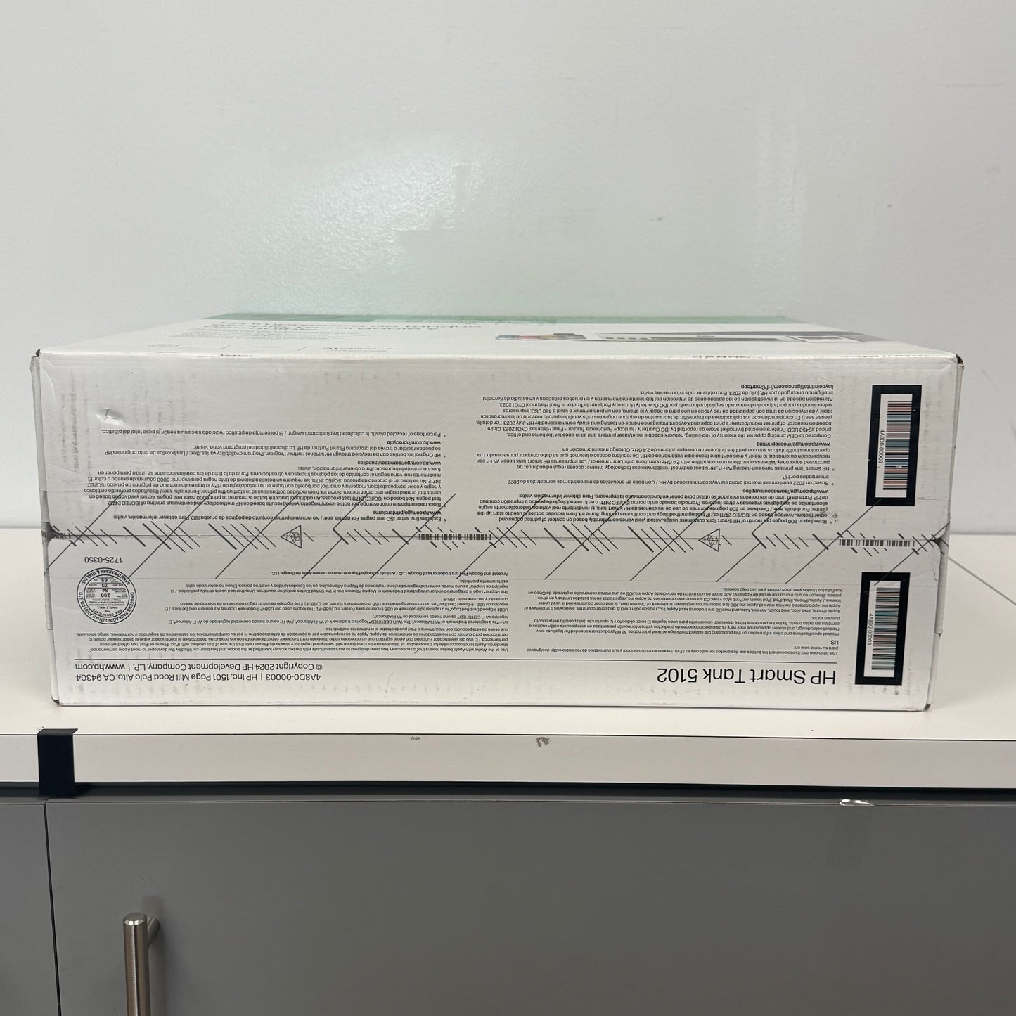 New HP Smart Tank 5102 Wireless Printer 4A8D0A#1H5
