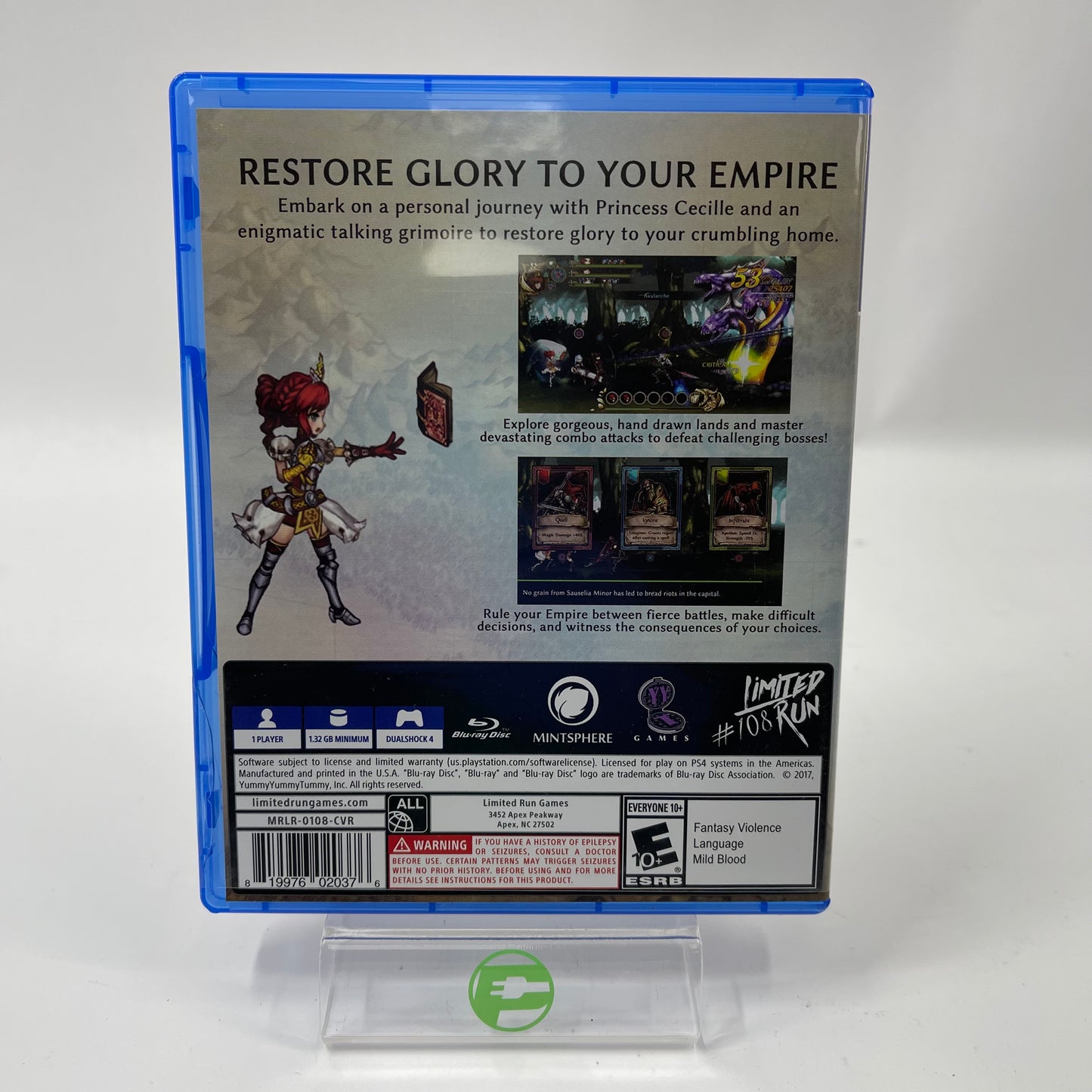 New Fallen Legion: Sins of an Empire (Sony PlayStation 4 PS4, 2018)