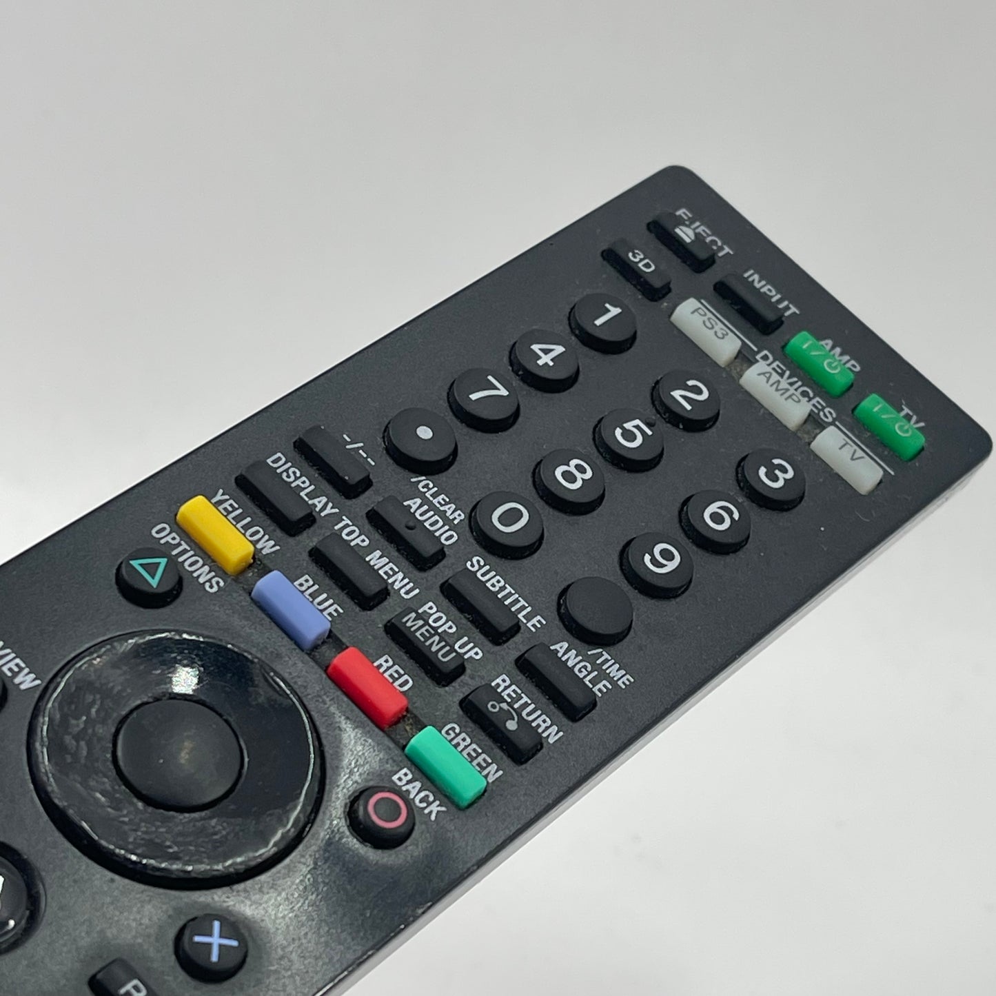 Sony Playstation 3 PS3 BD Remote Control Black CECH-ZRC1U