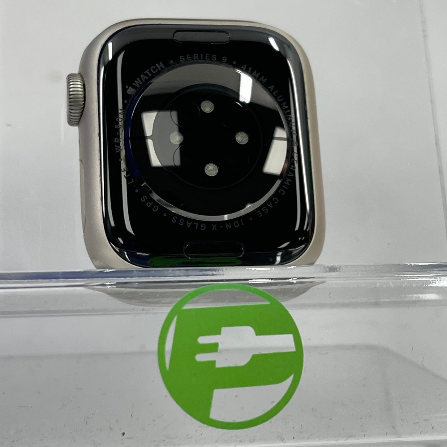 Unlocked Apple Watch Series 9 41MM Starlight Aluminum Face Only MRHQ3LL/A