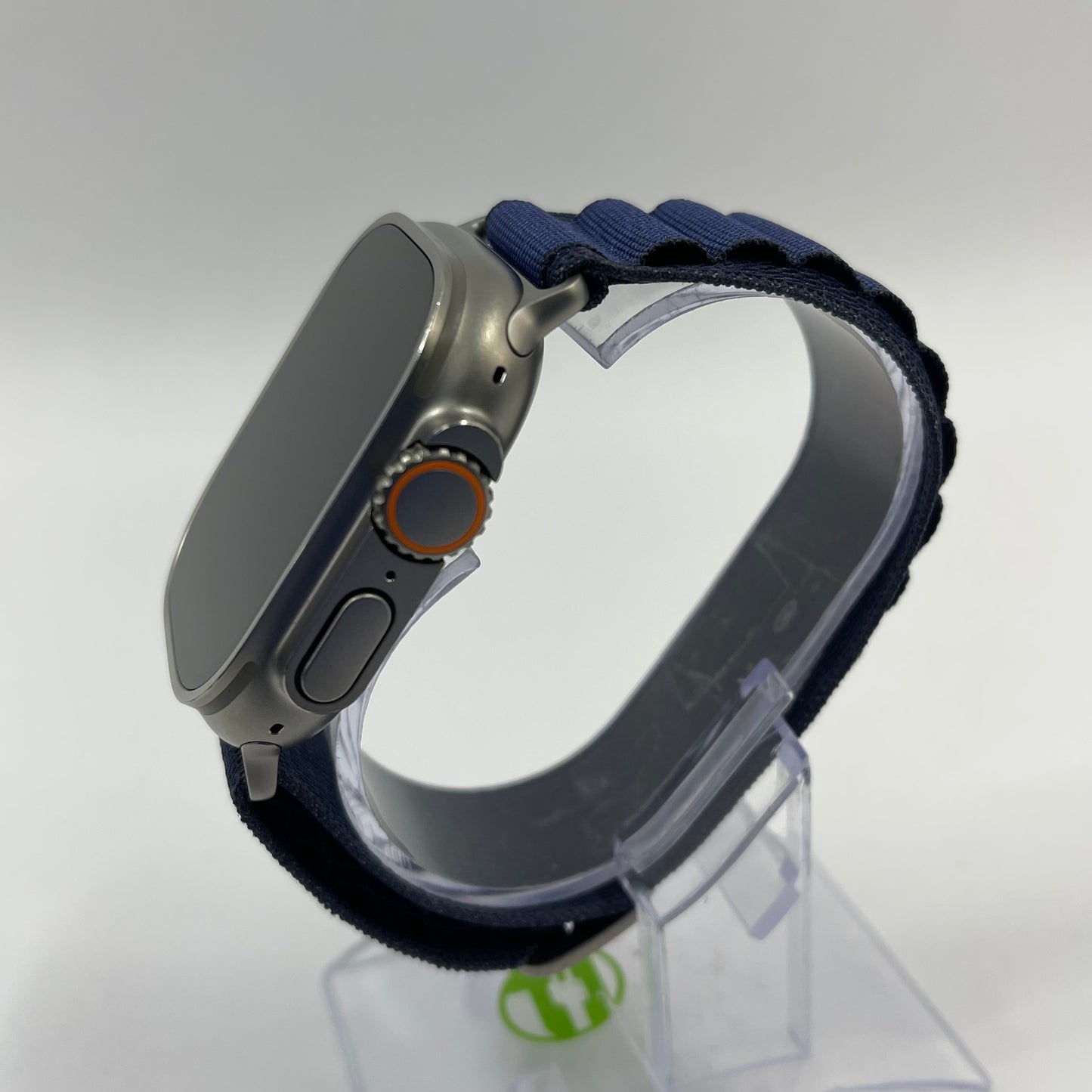 Unlocked Apple Watch Ultra 49MM Natural Titanium Blue Alpine Loop MQEU3LL/A