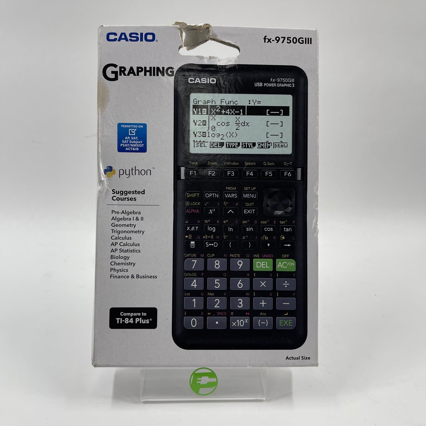 New Casio FX-9750GIII Graphing Calculator