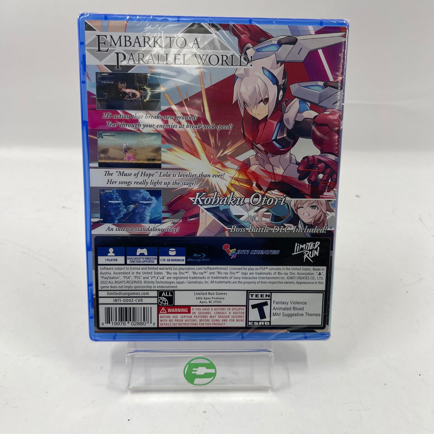 New Gunvolt Chronicles: Luminous Avenger iX 2 (Sony PlayStation 4 PS4, 2022)