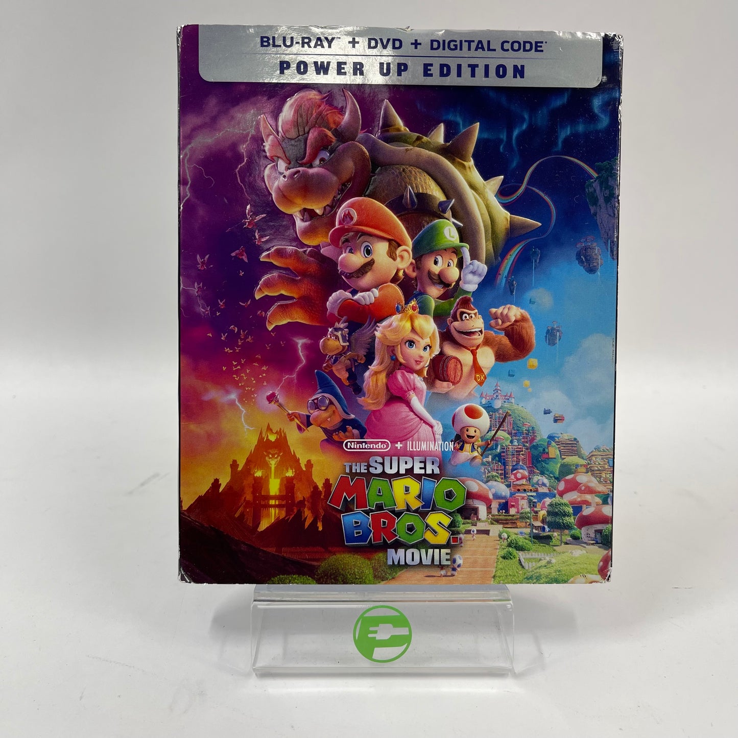 The Super Mario Bros. Movie Power Up Edition Blu-Ray Disc