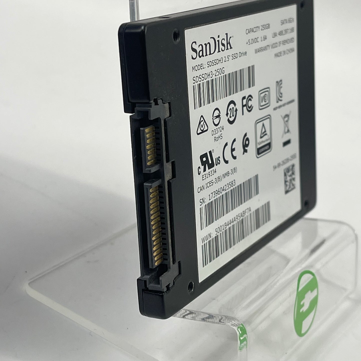 SanDisk Ultra 3D 250GB SATA III 6Gbps 2.5" SSD SDSSDH3