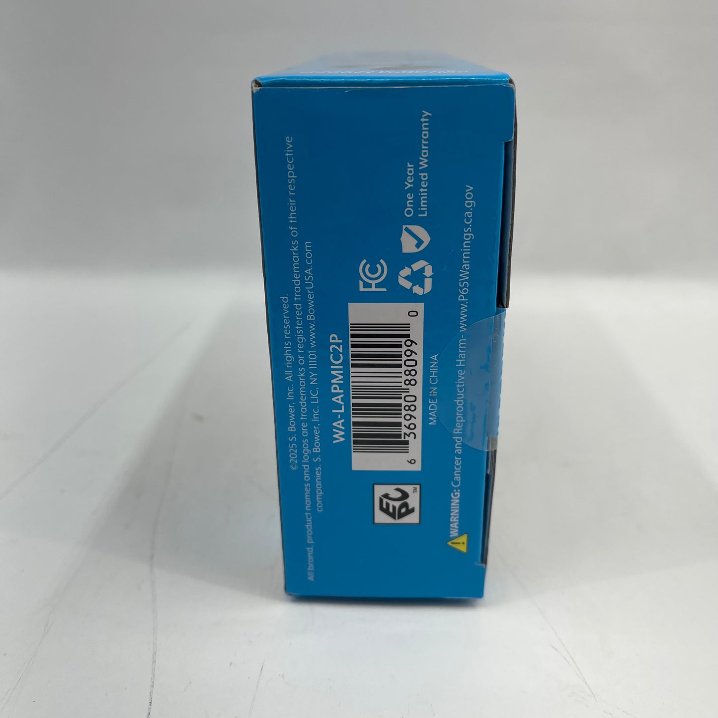 New Bower Dual Pro Microphones Lavalier Microphone WA-LAPMIC2P