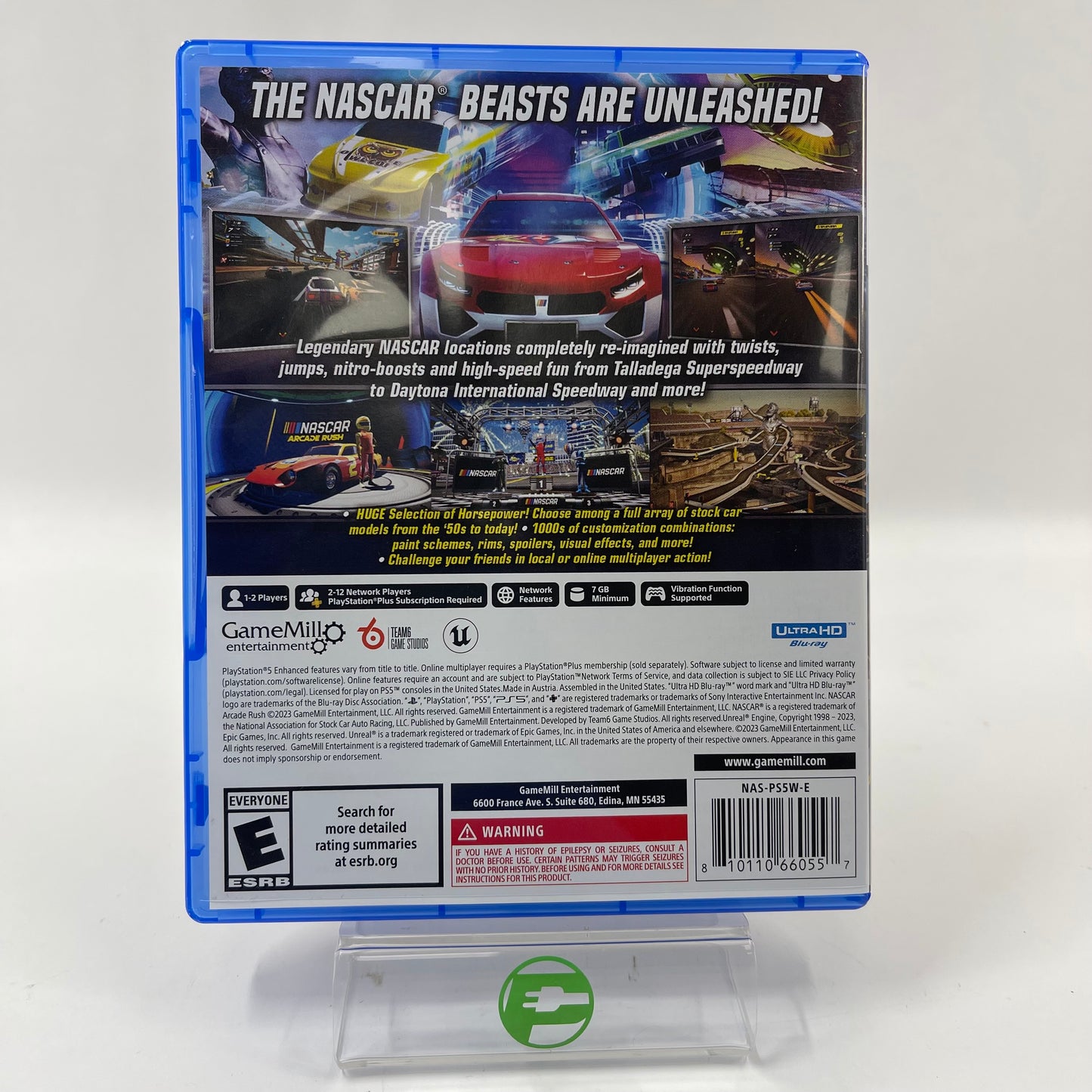 NASCAR Arcade Rush (Sony PlayStation 5 PS5, 2023)