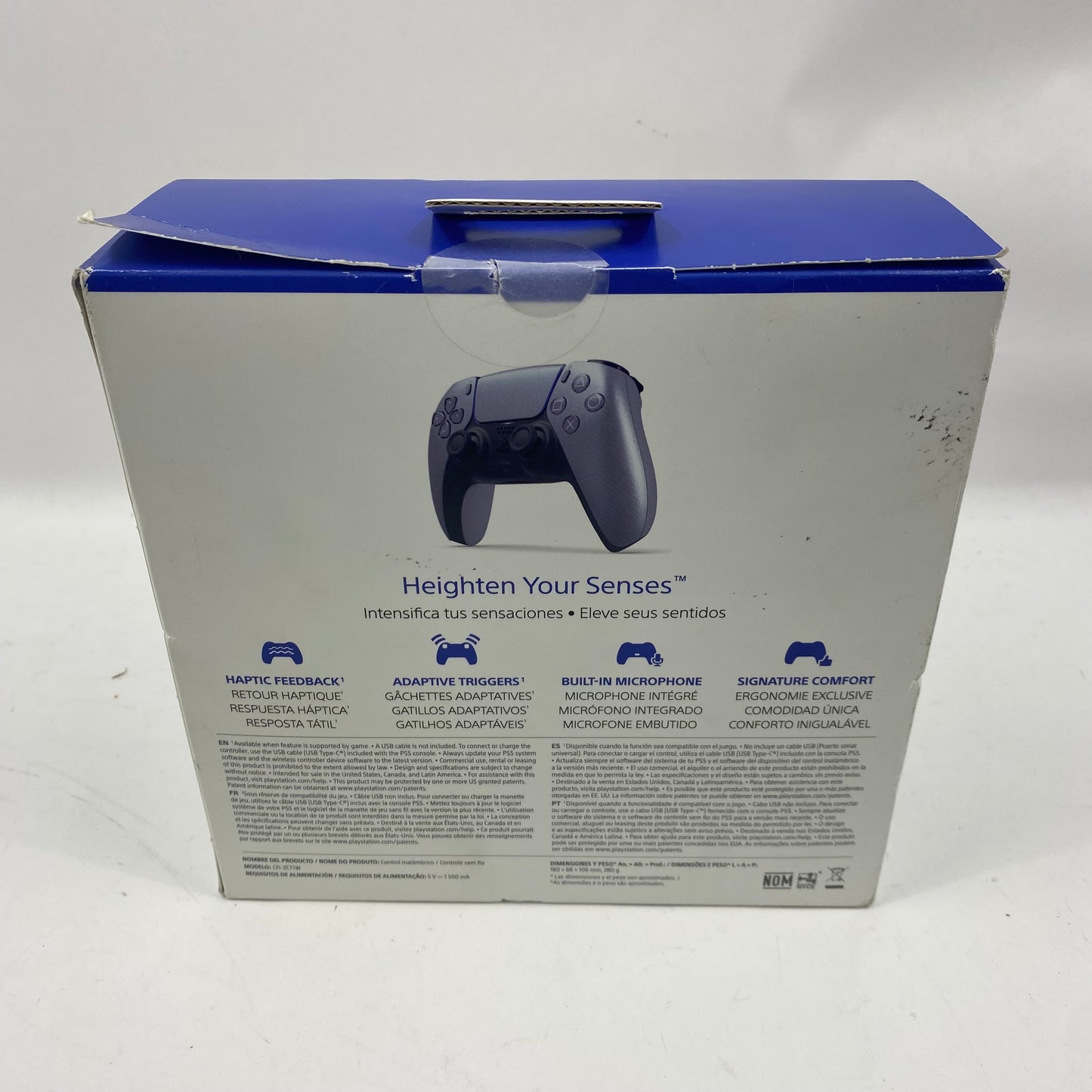New Sony PlayStation 5 PS5 Dualsense Wireless Controller Sterling Silver