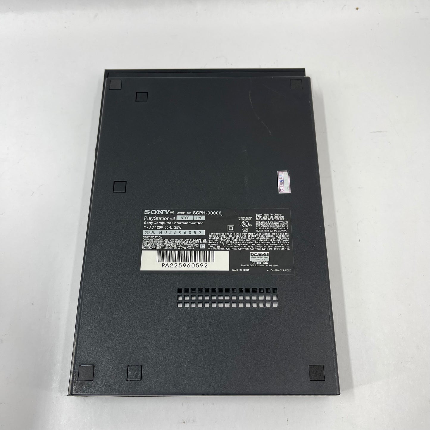 Sony PlayStation 2 Slim PS2 HU2596059